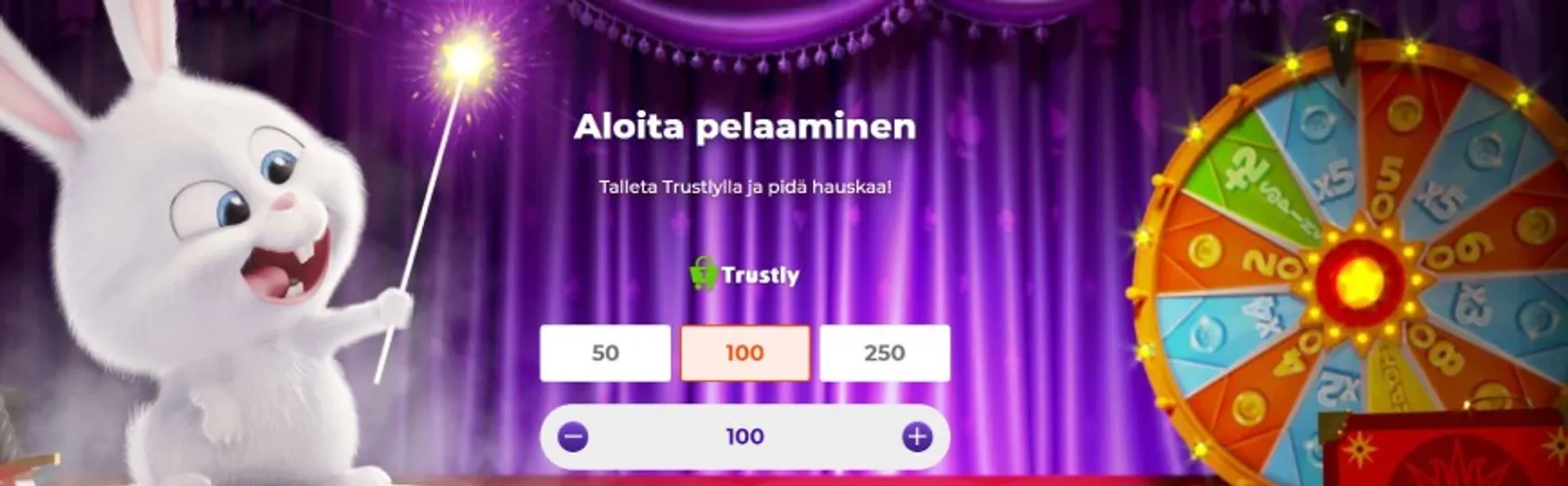 Cadabrus Casino trustly talletus