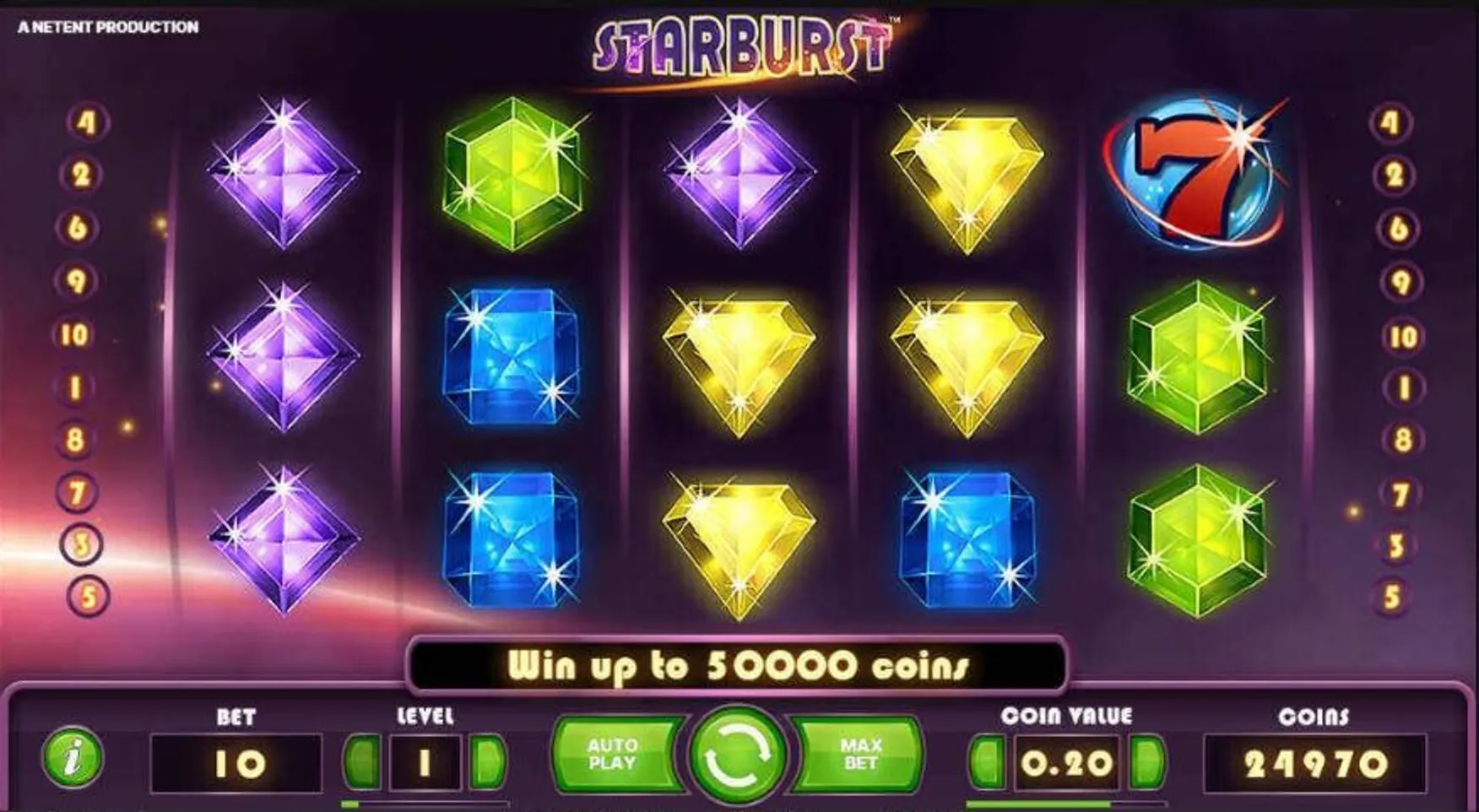 Starburst Gameplay