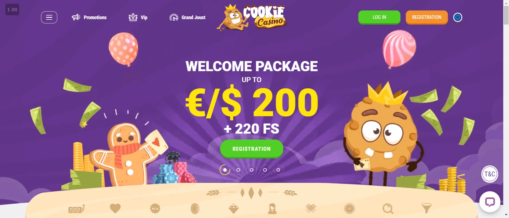 Cookie Casino 娱乐场