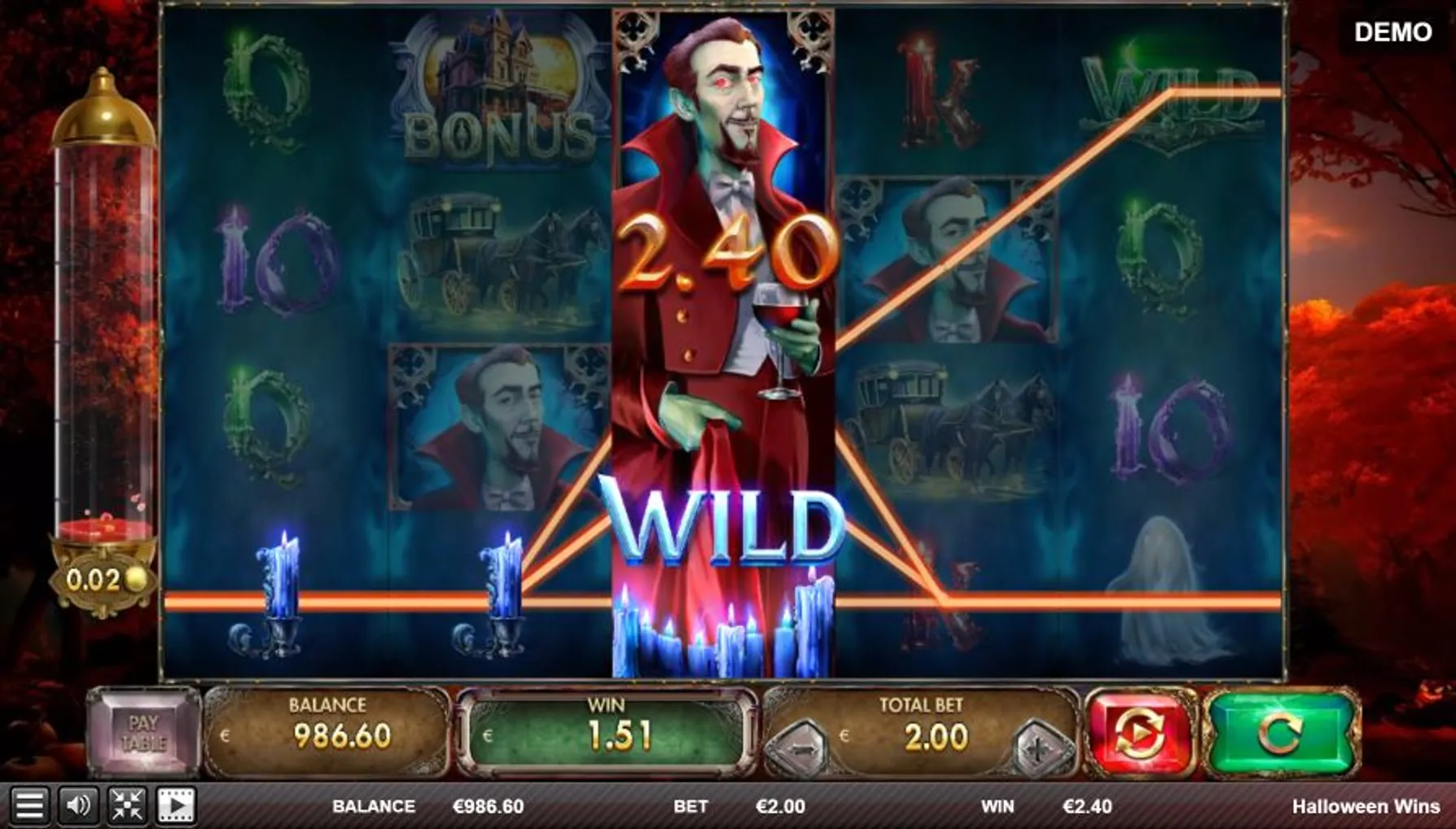 Halloween Wins Slot Bonus Wild