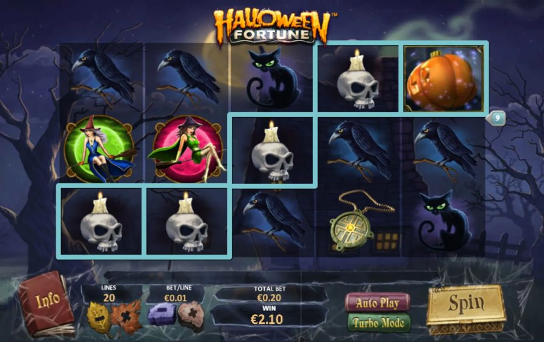 Halloween Fortune Gameplay