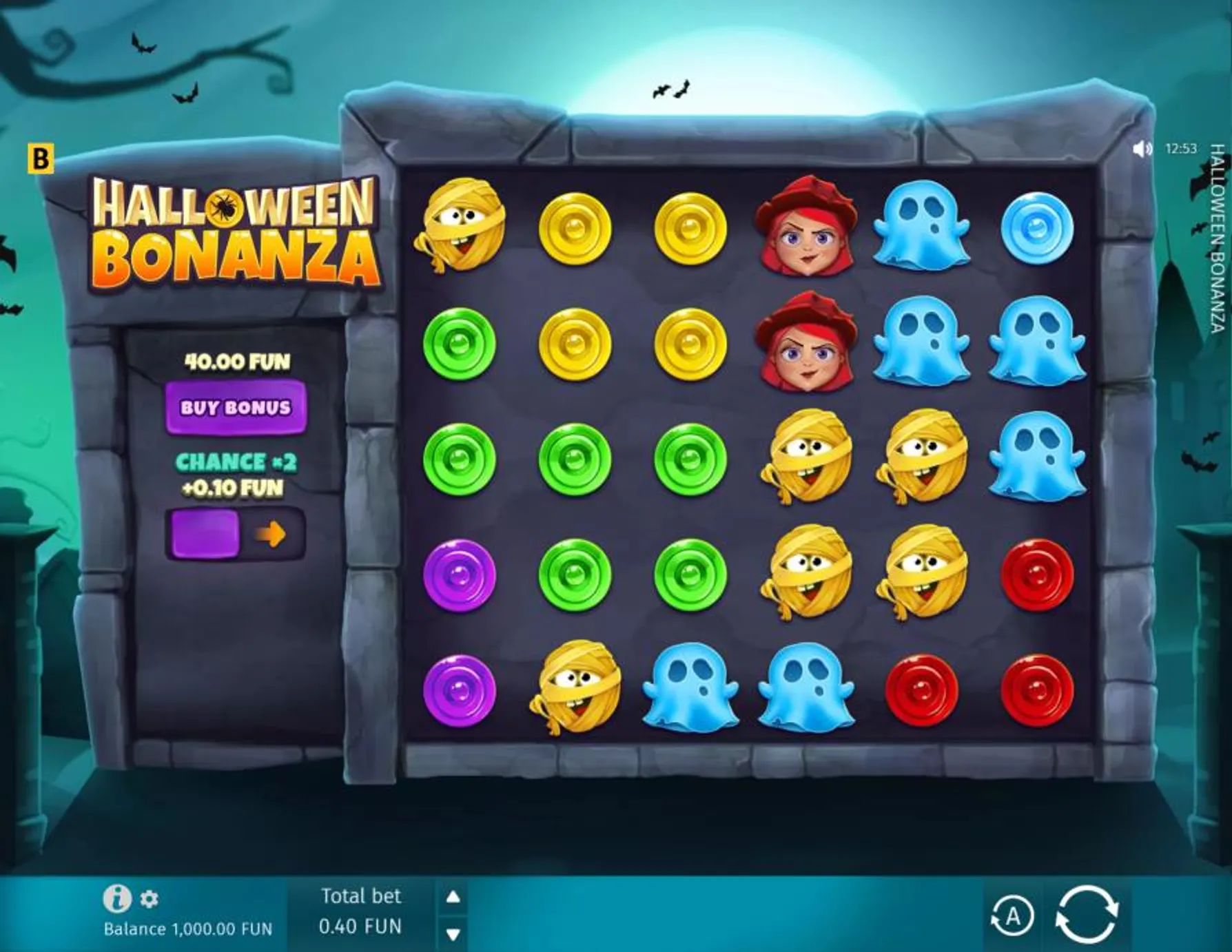 Halloween Bonanza Symbols