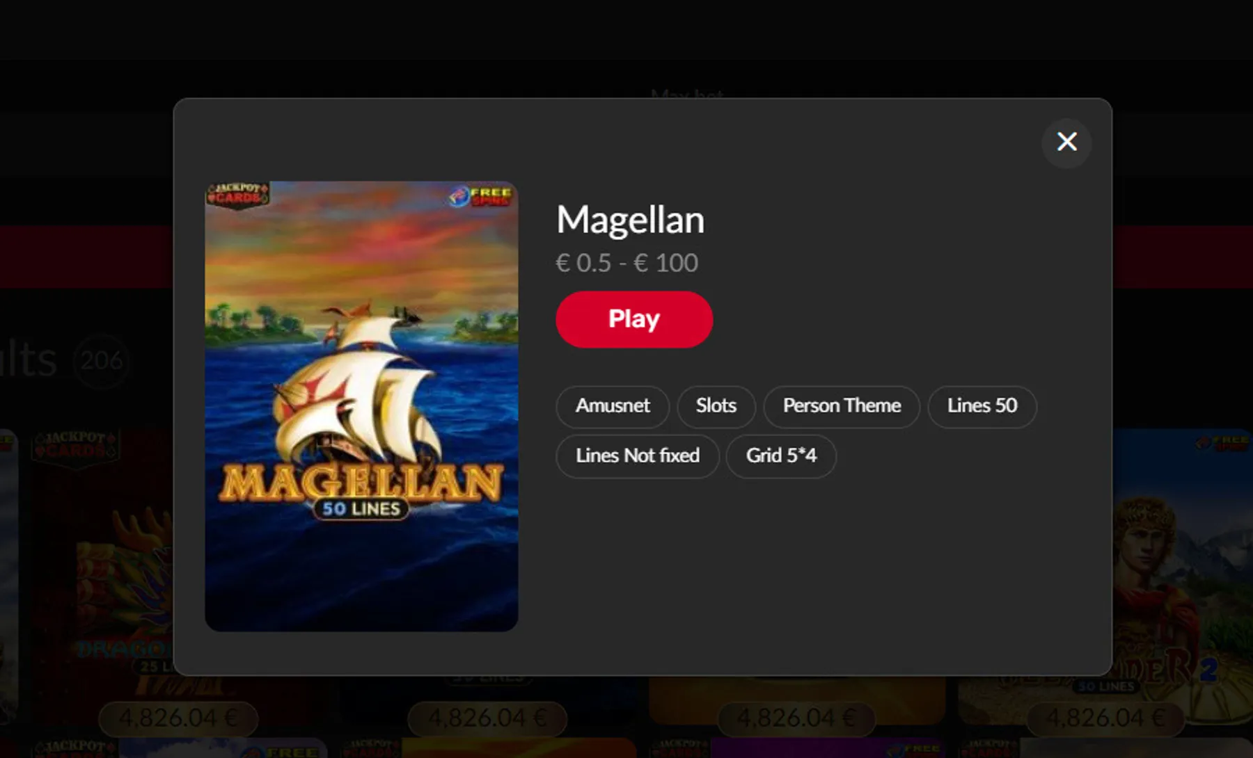 Fenikss casino unique features