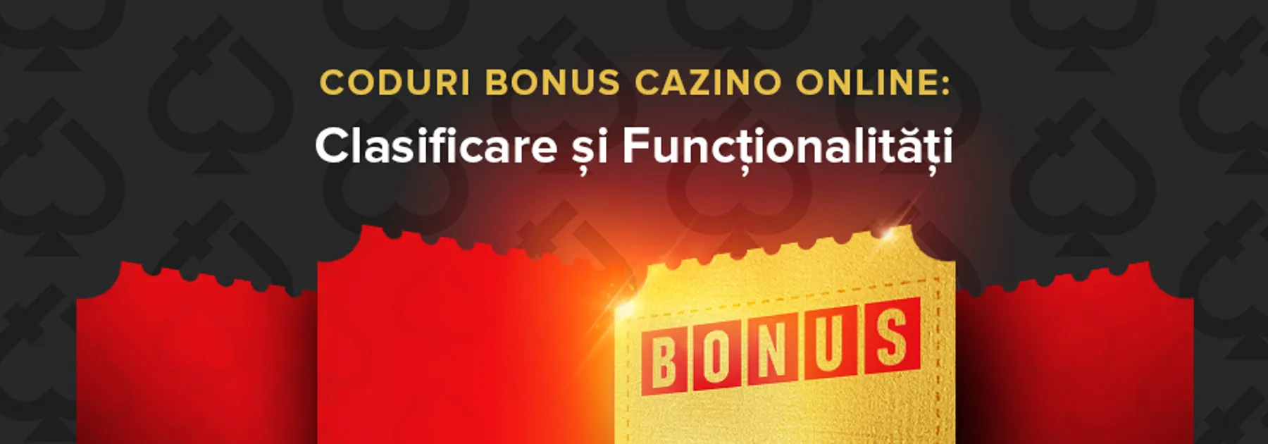 Tipuri de Coduri Bonus Cazino