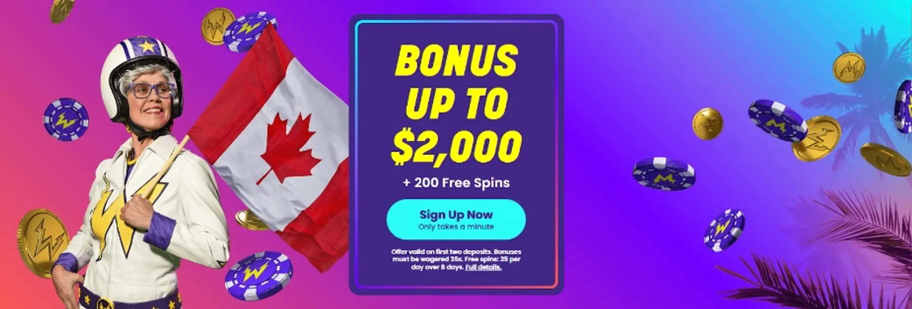 Wildz Casino welcome bonus