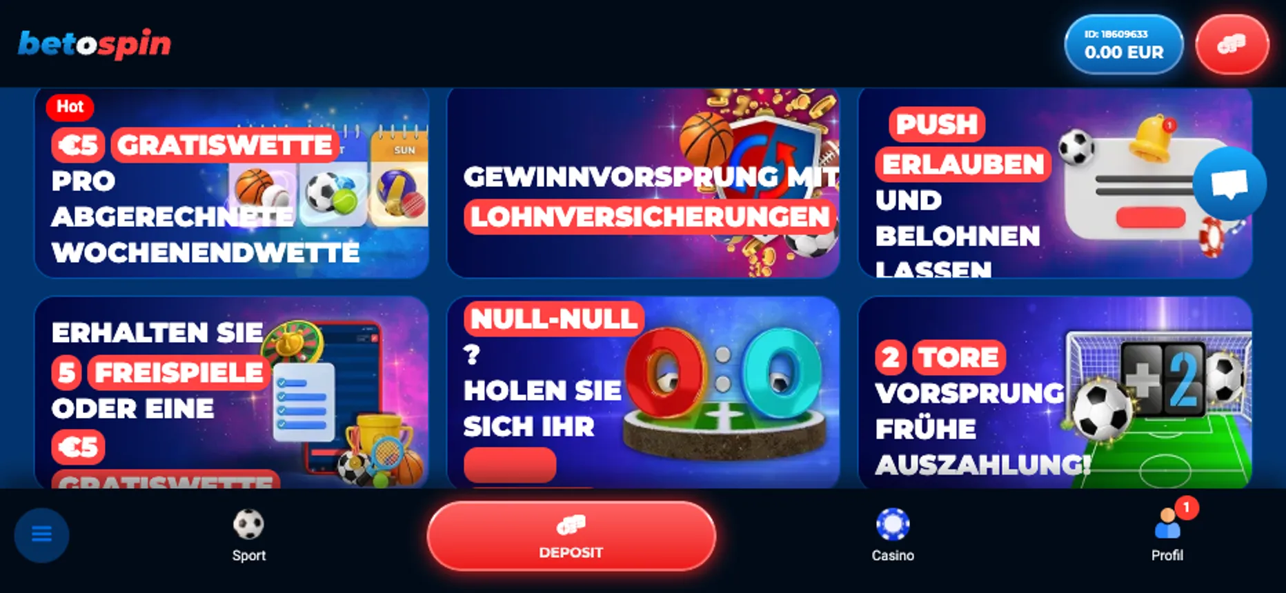 BetOSpin Casino Bonus