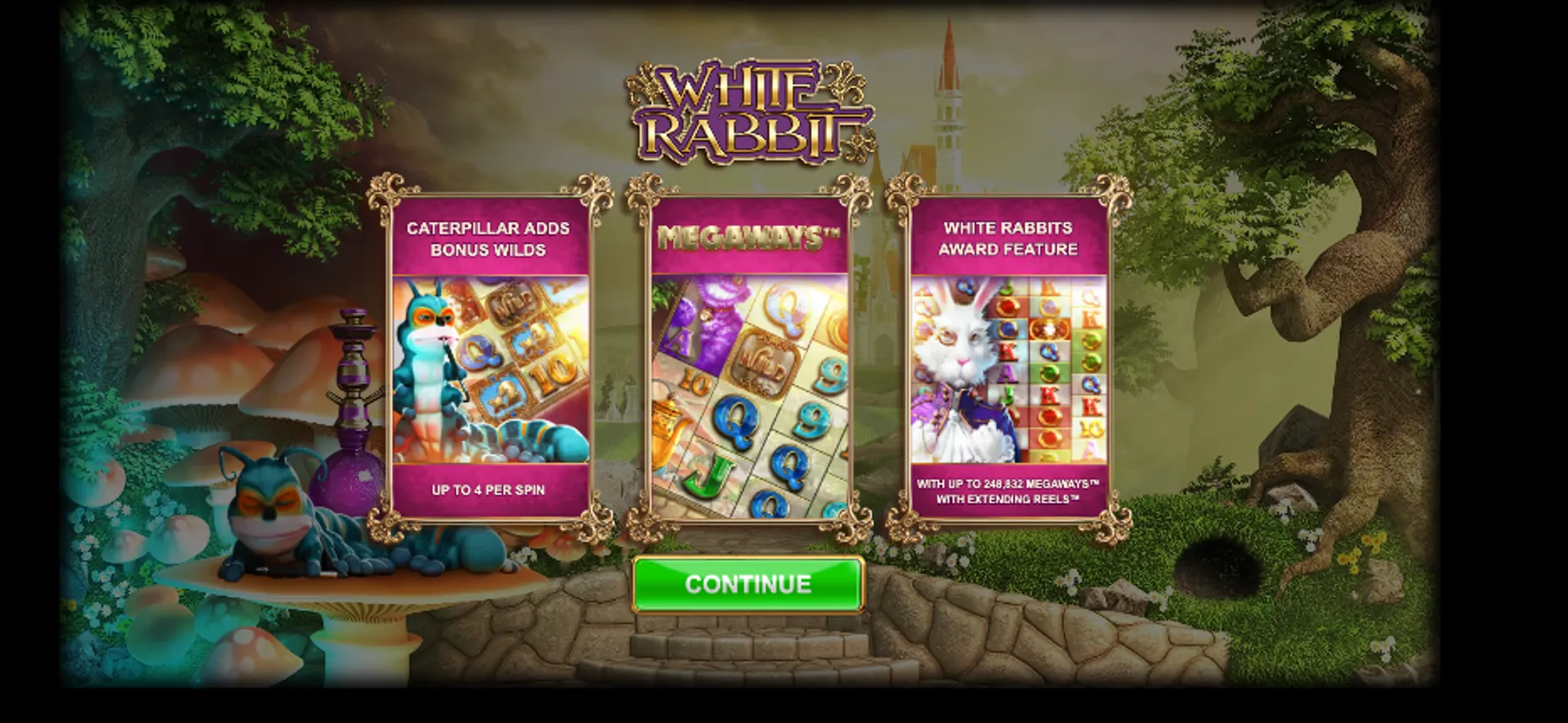 White Rabbit Big Time Gaming Casino Slot