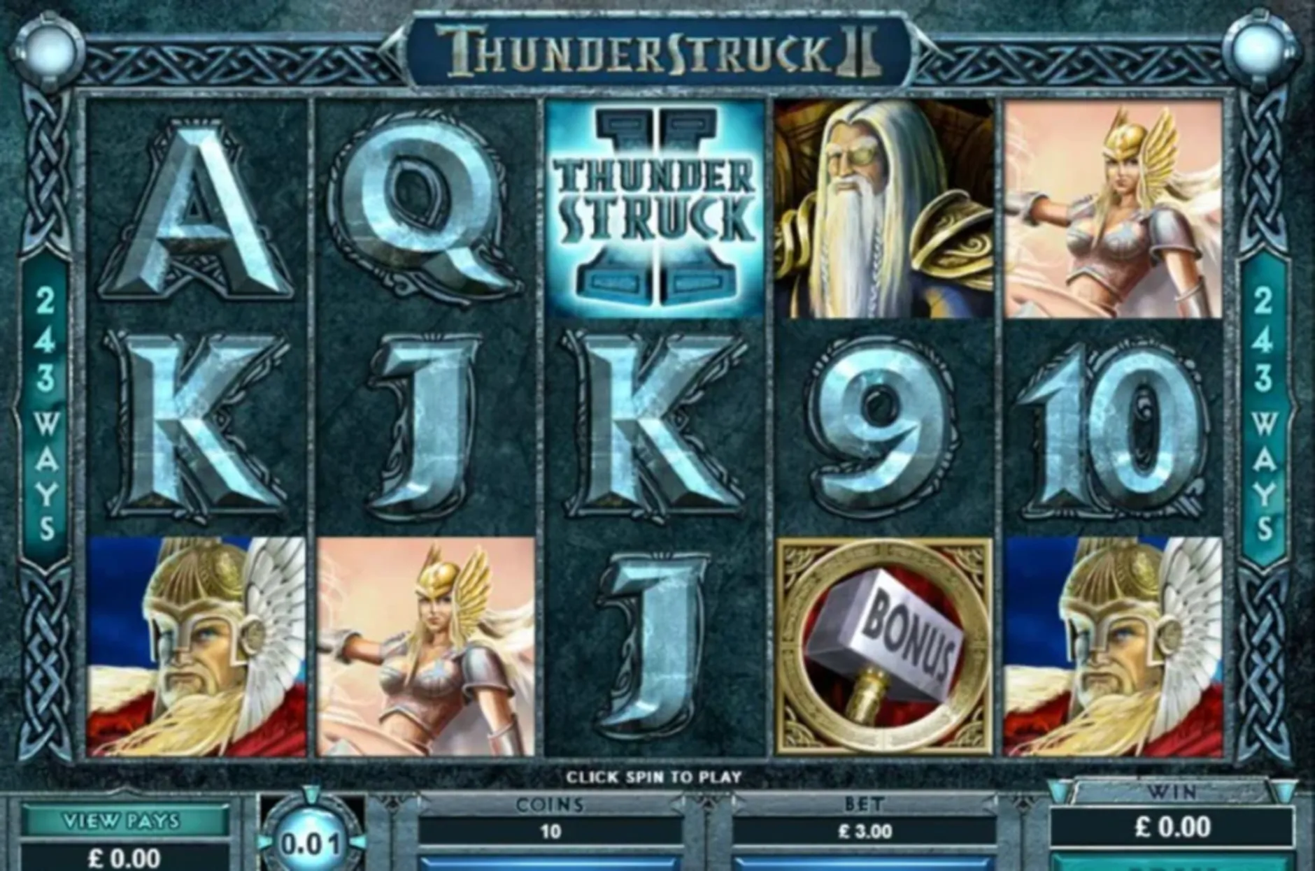 Thunderstruck II Gameplay