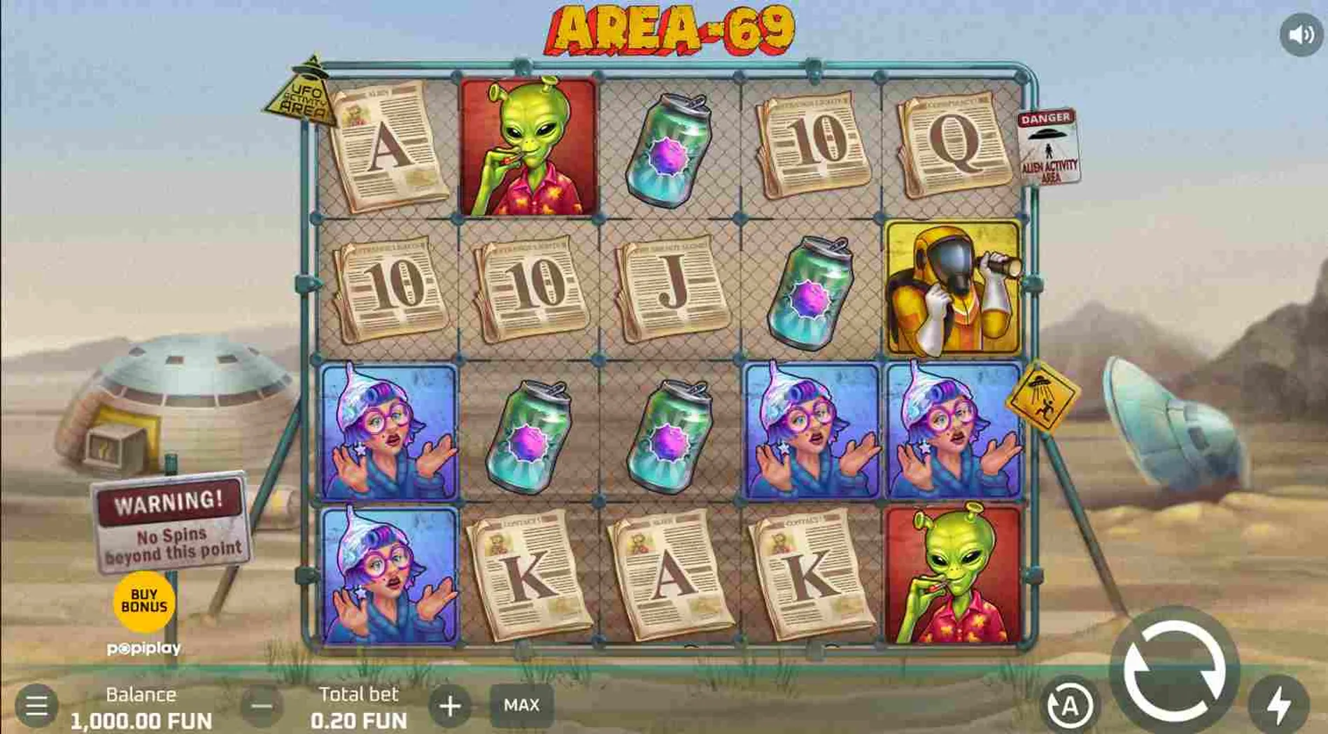 Area 69 slot