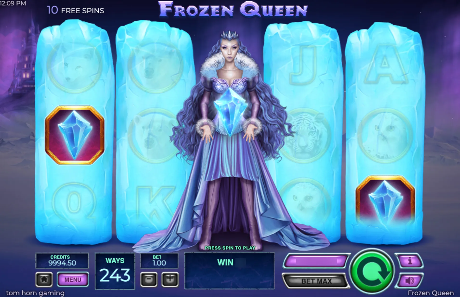 Frozen Queen Slot Free Spins