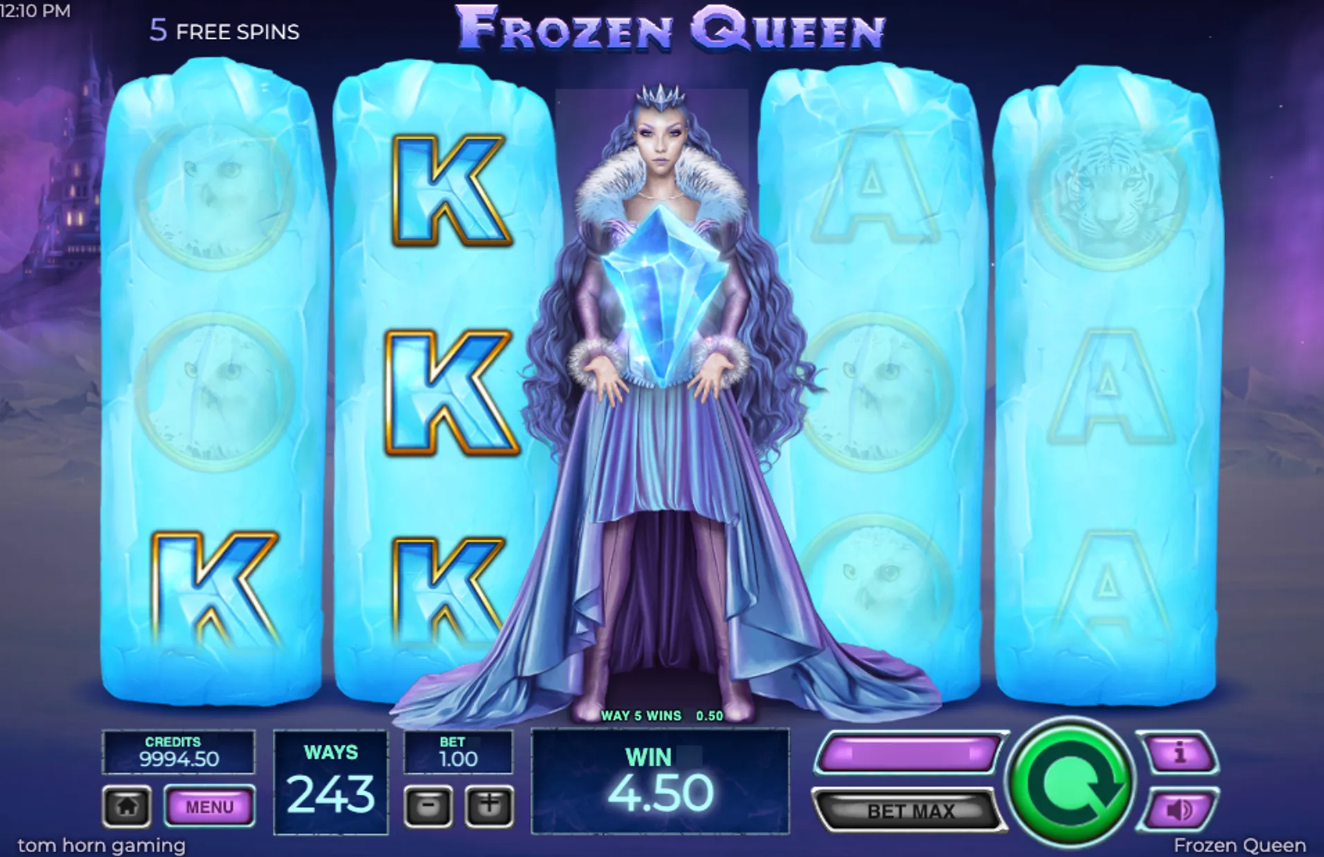Frozen Queen Slot Testing