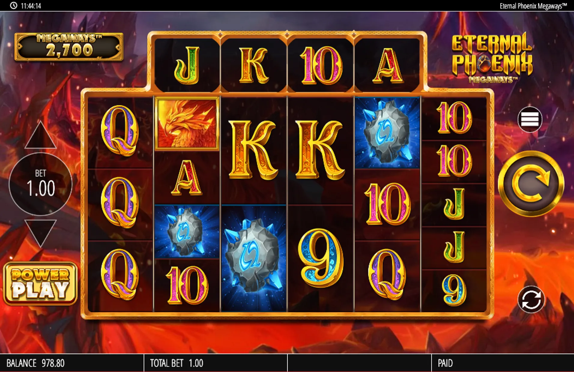 Eternal Phoenix Megaways Slot Theme