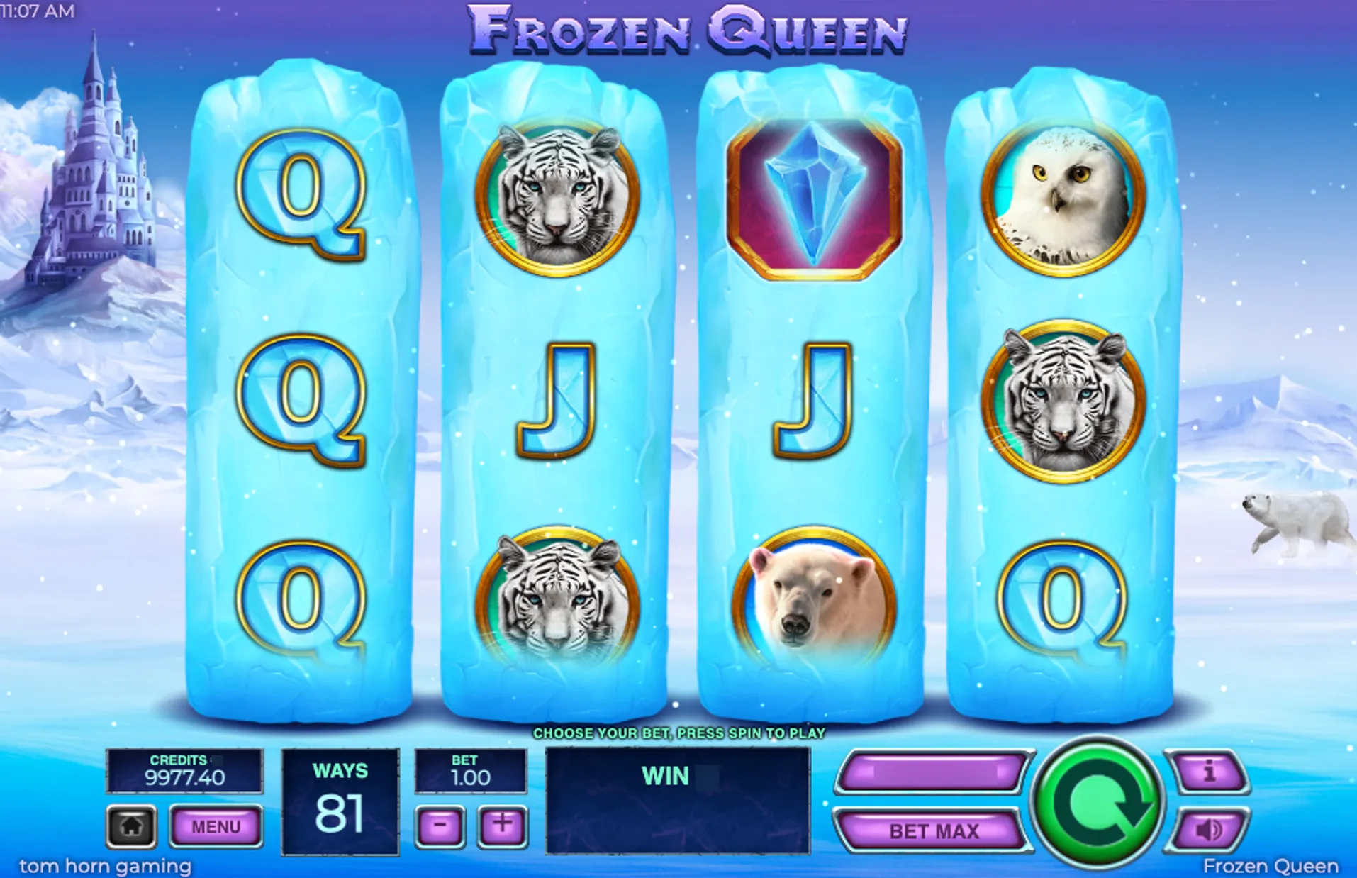 Frozen Queen Slot Graphics