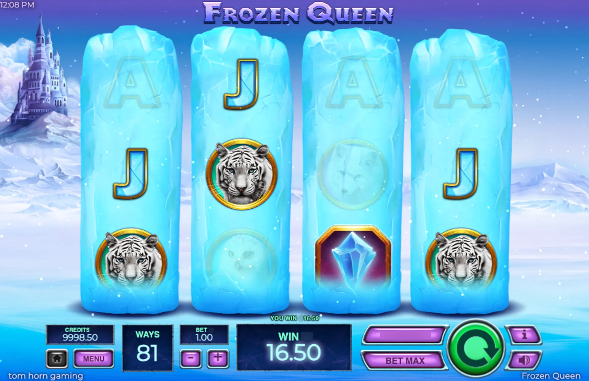 Frozen Queen Slot Scatter Wilds