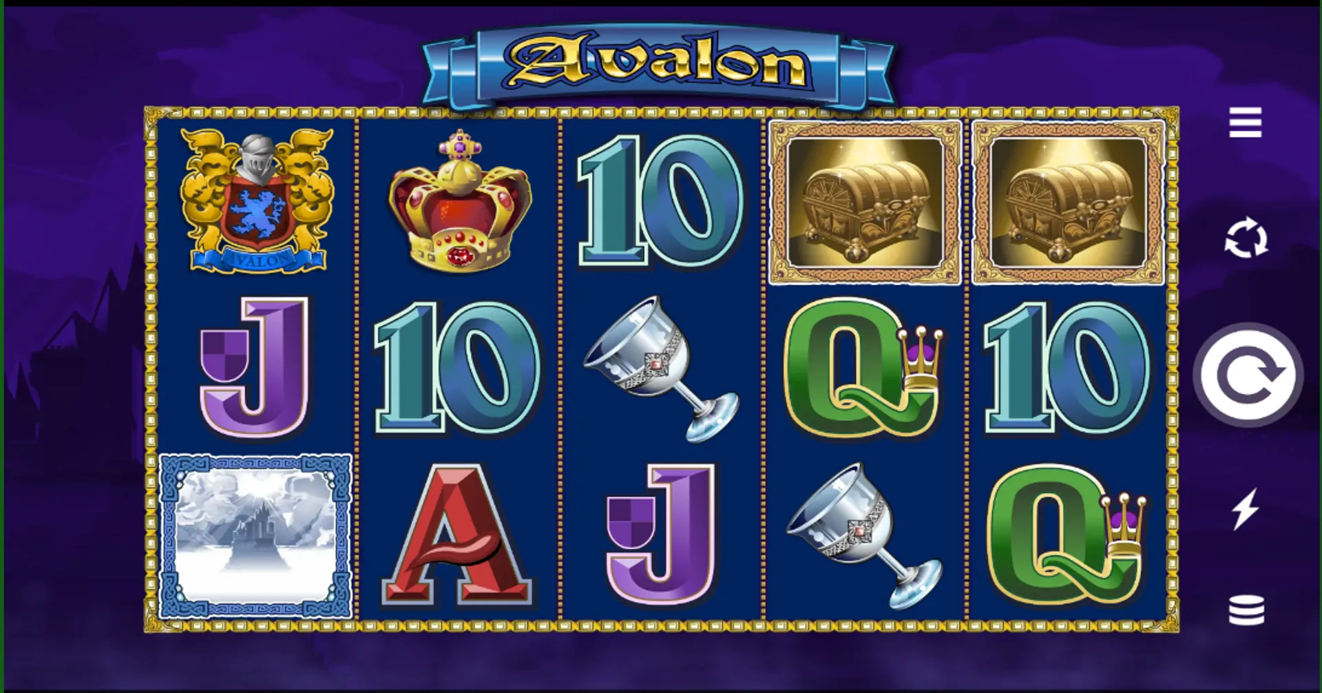 Avalon slot gameplay