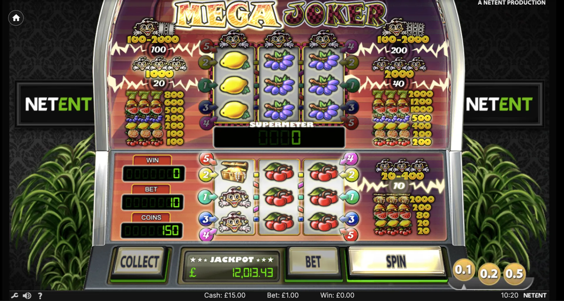 Mega Joker Slot Review