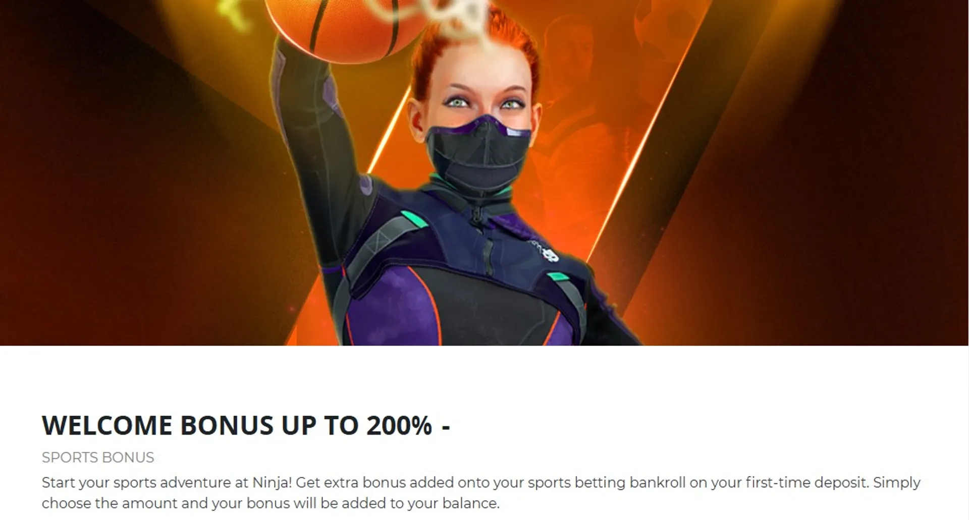 Ninja Casino Welcome Bonus