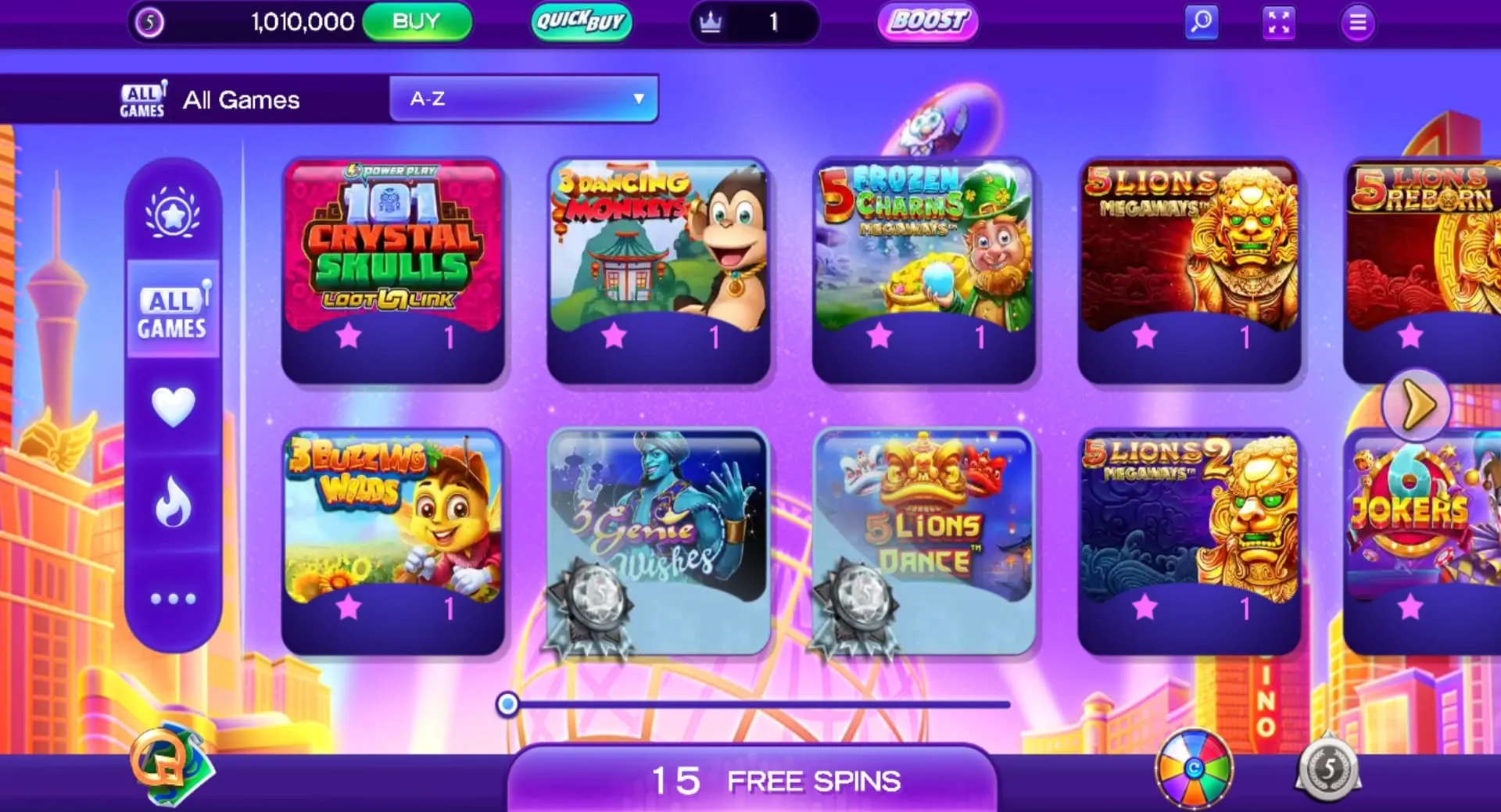 high 5 casino games