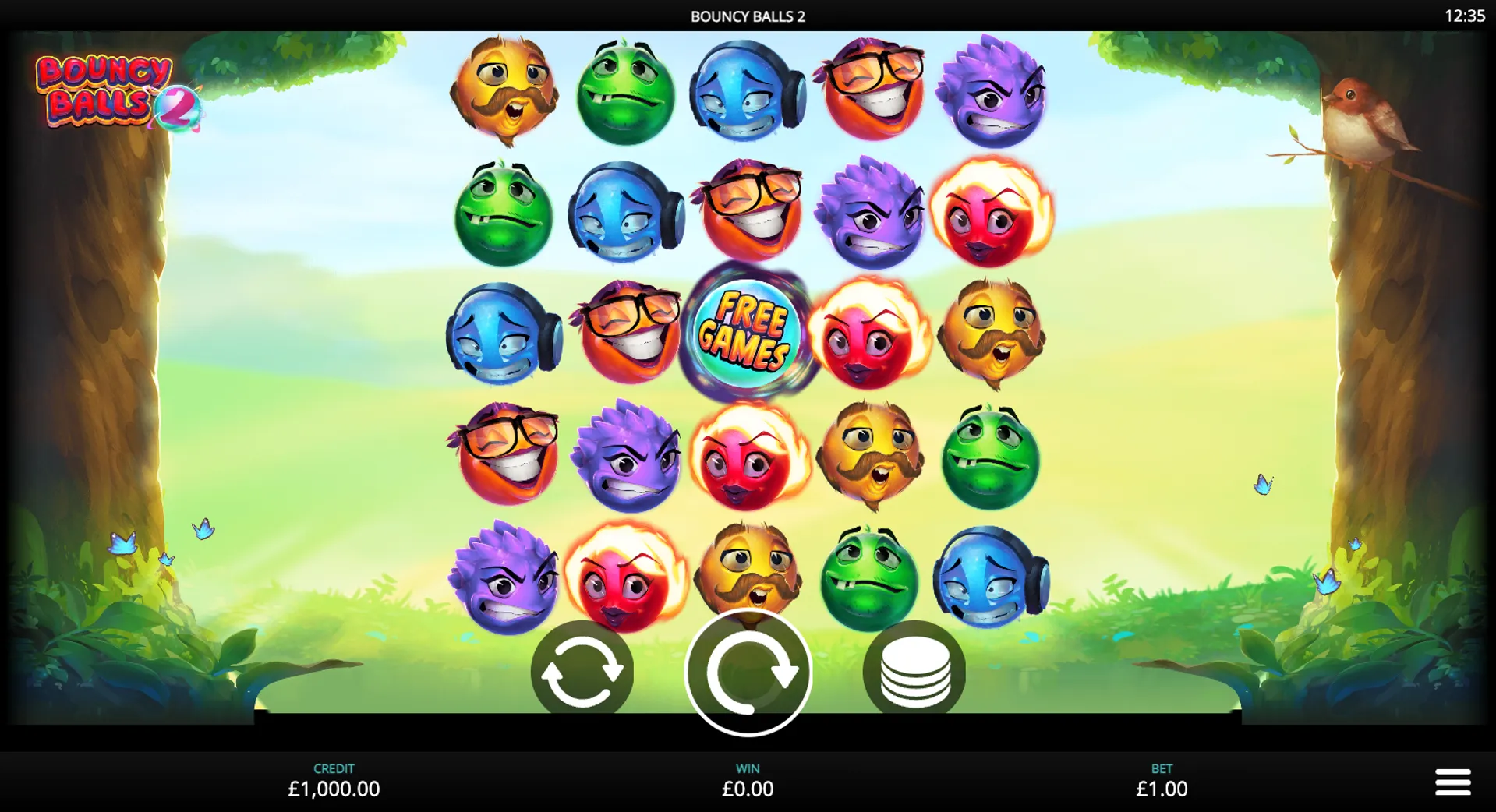 Bouncy Balls 2 Slot Theme