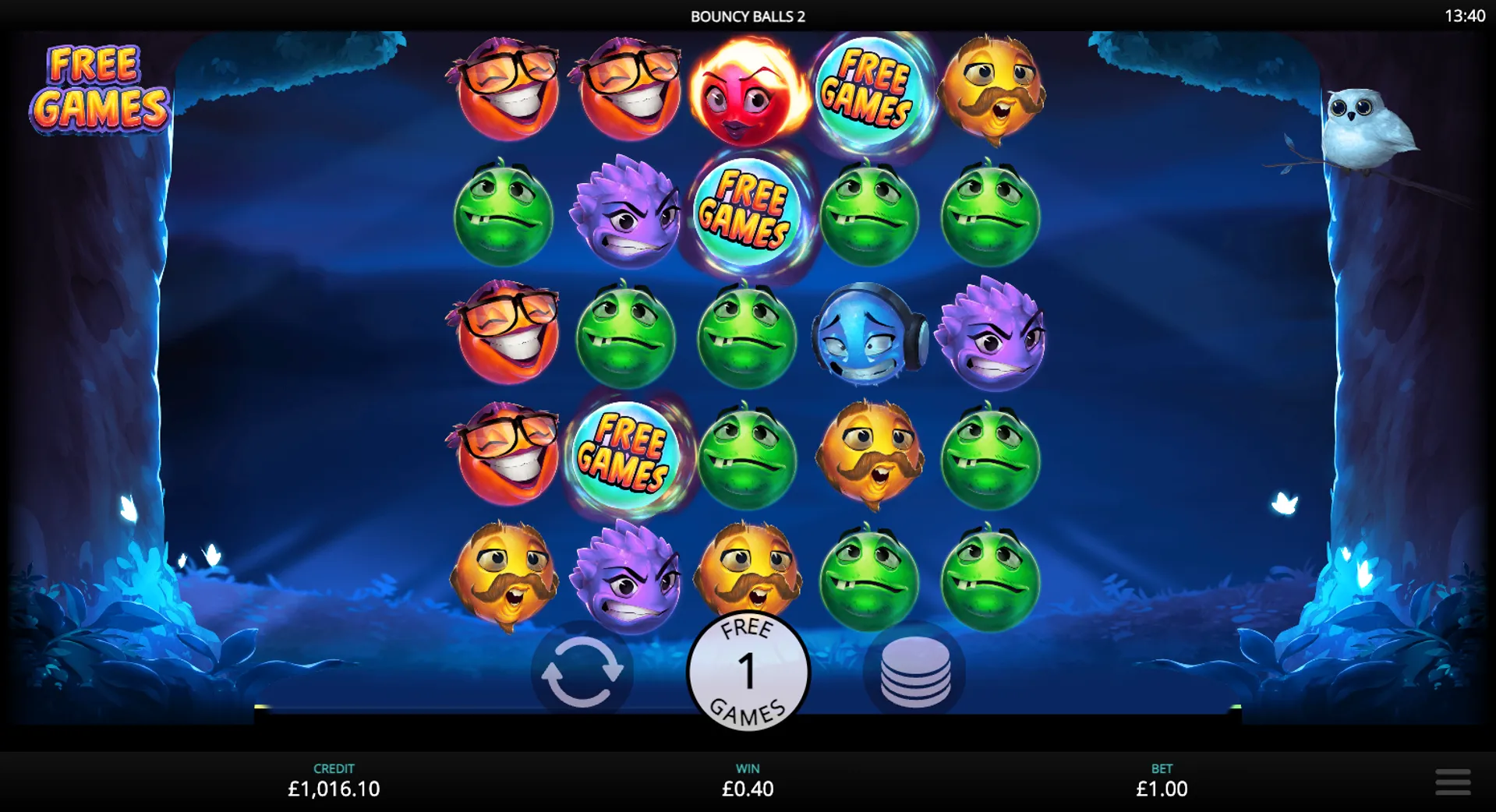 Bouncy Balls 2 Slot Free Spins
