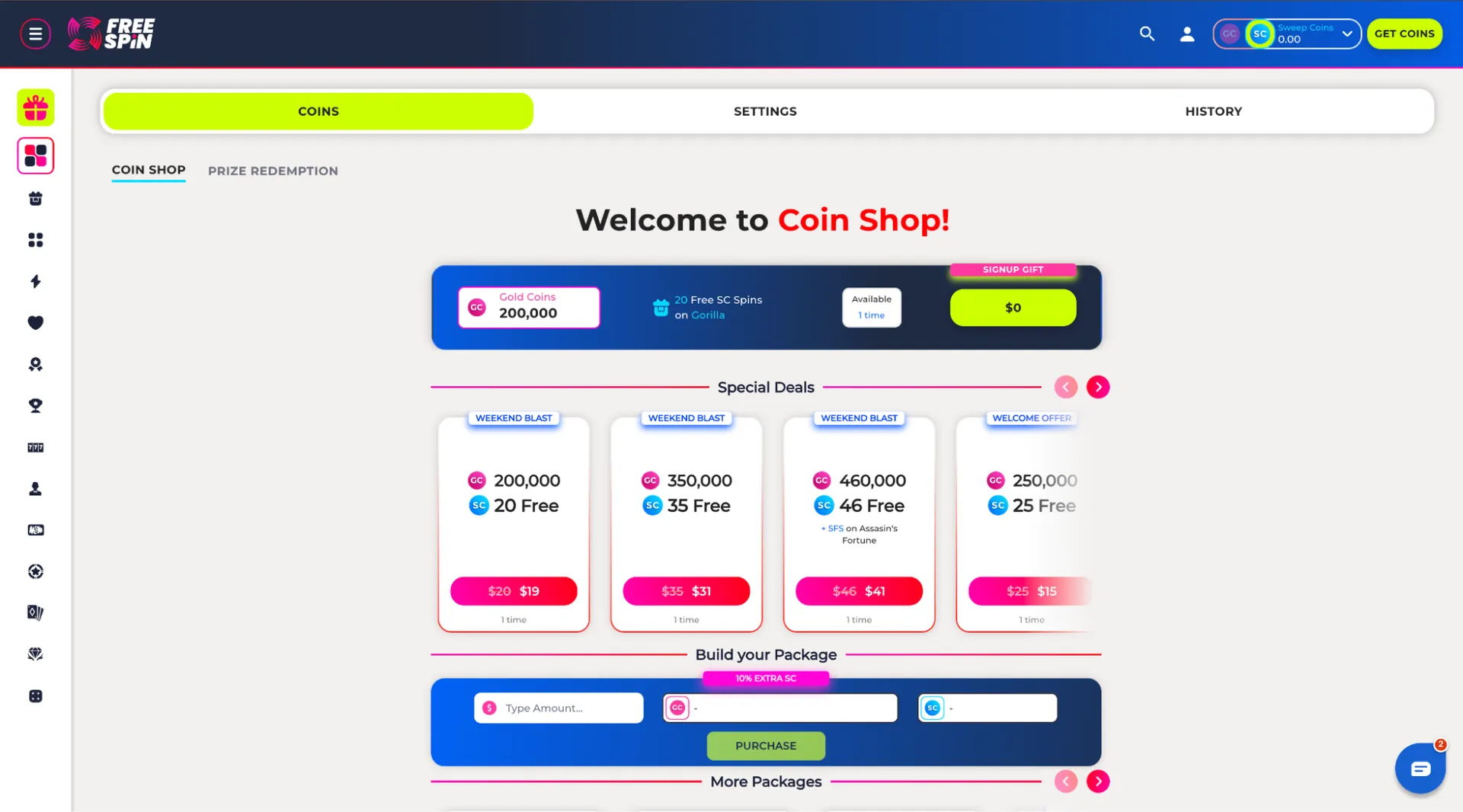 Welcome to coin shop