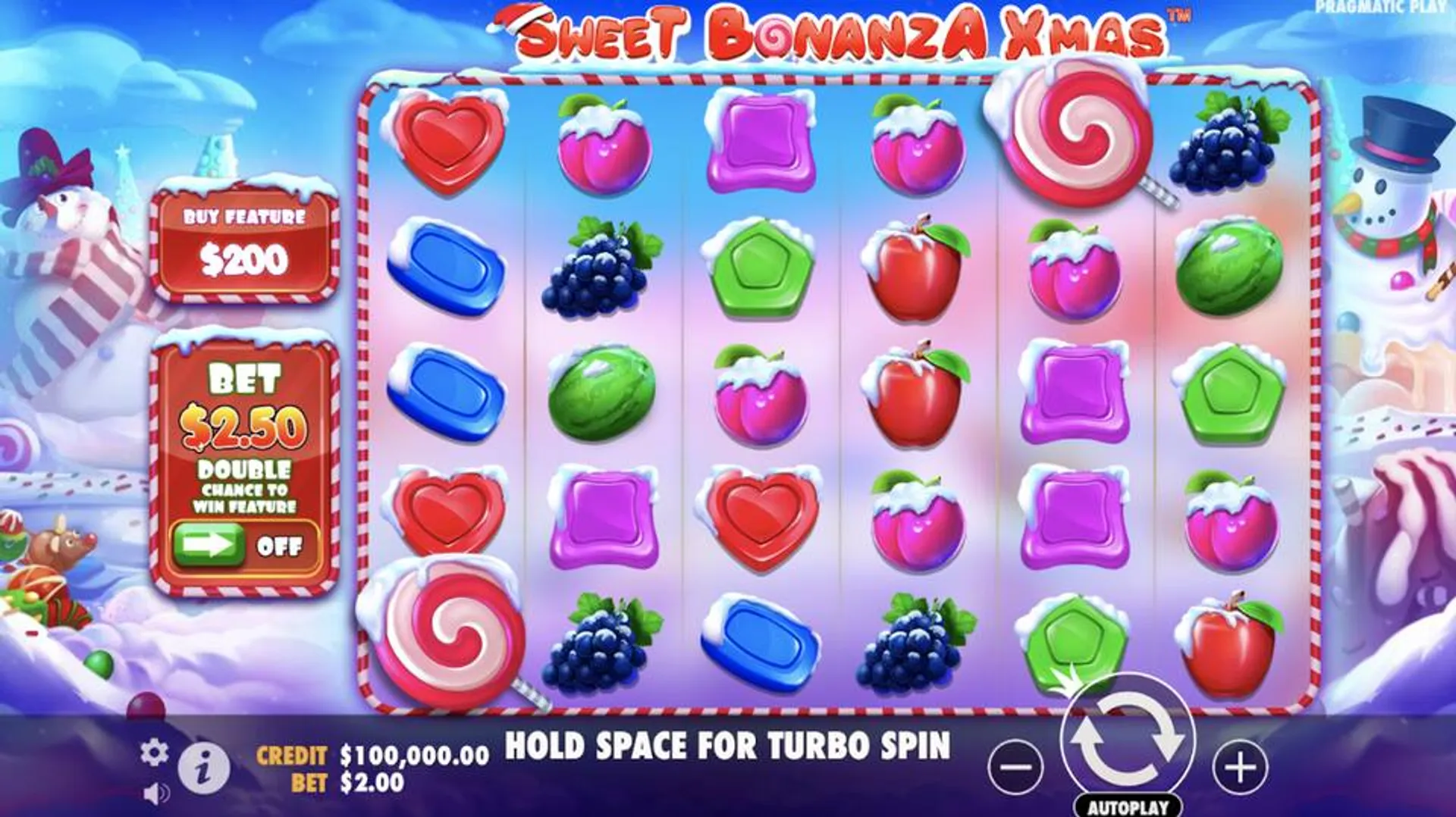 Sweet Bonanza Xmas kostenlos spielen