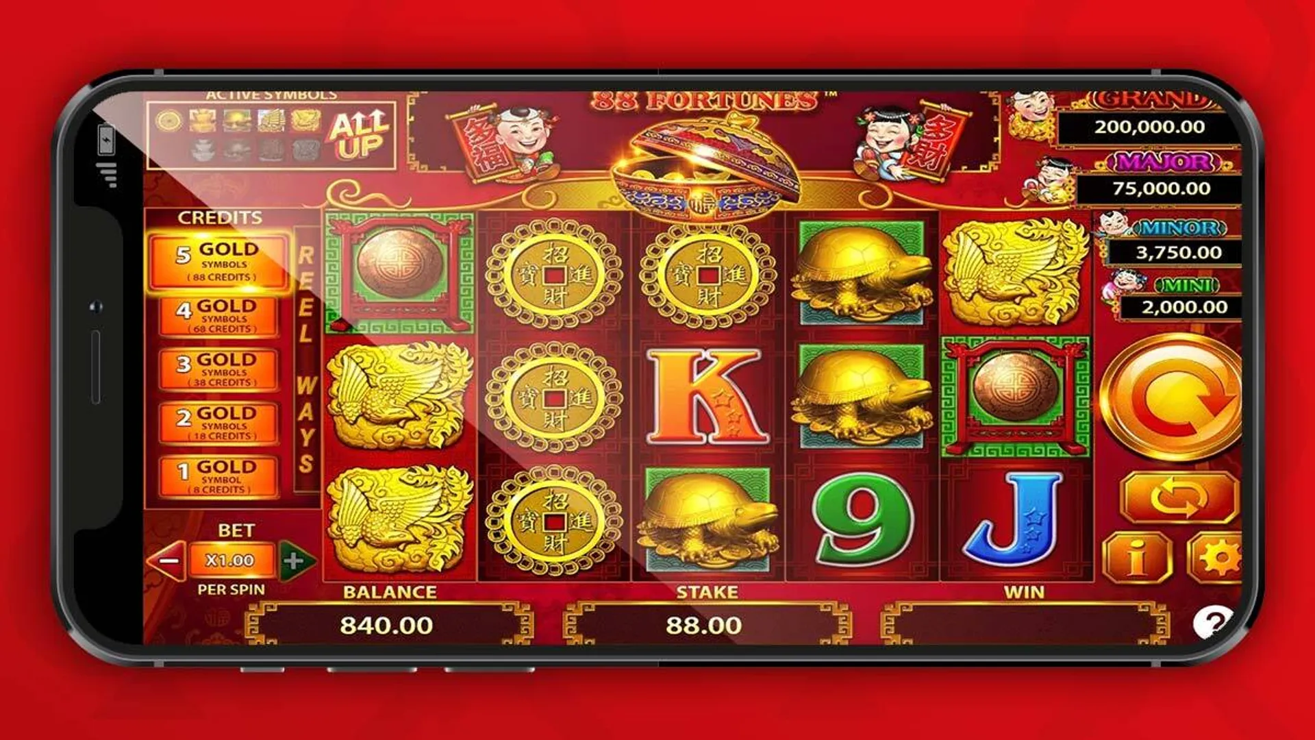 88 fortunes online slot