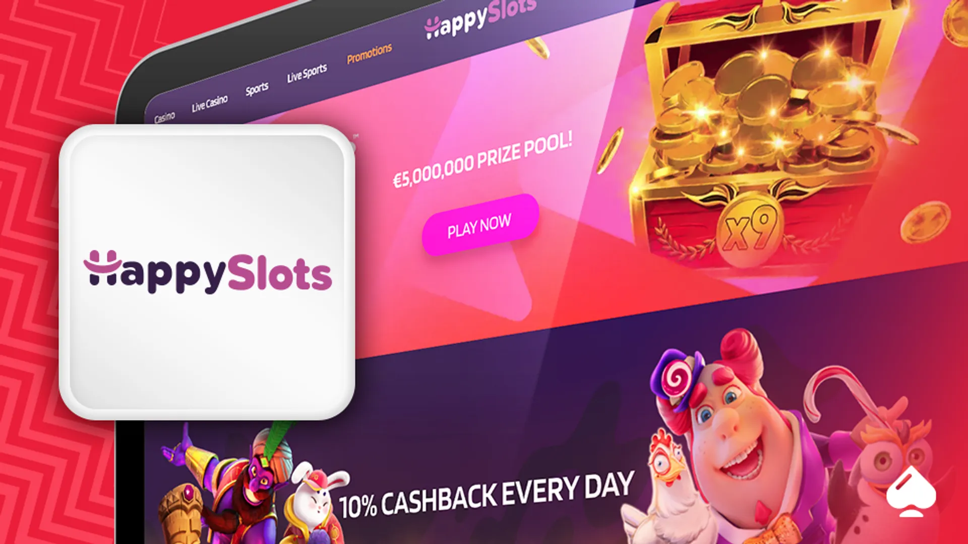 Happy Slots best for tournaments