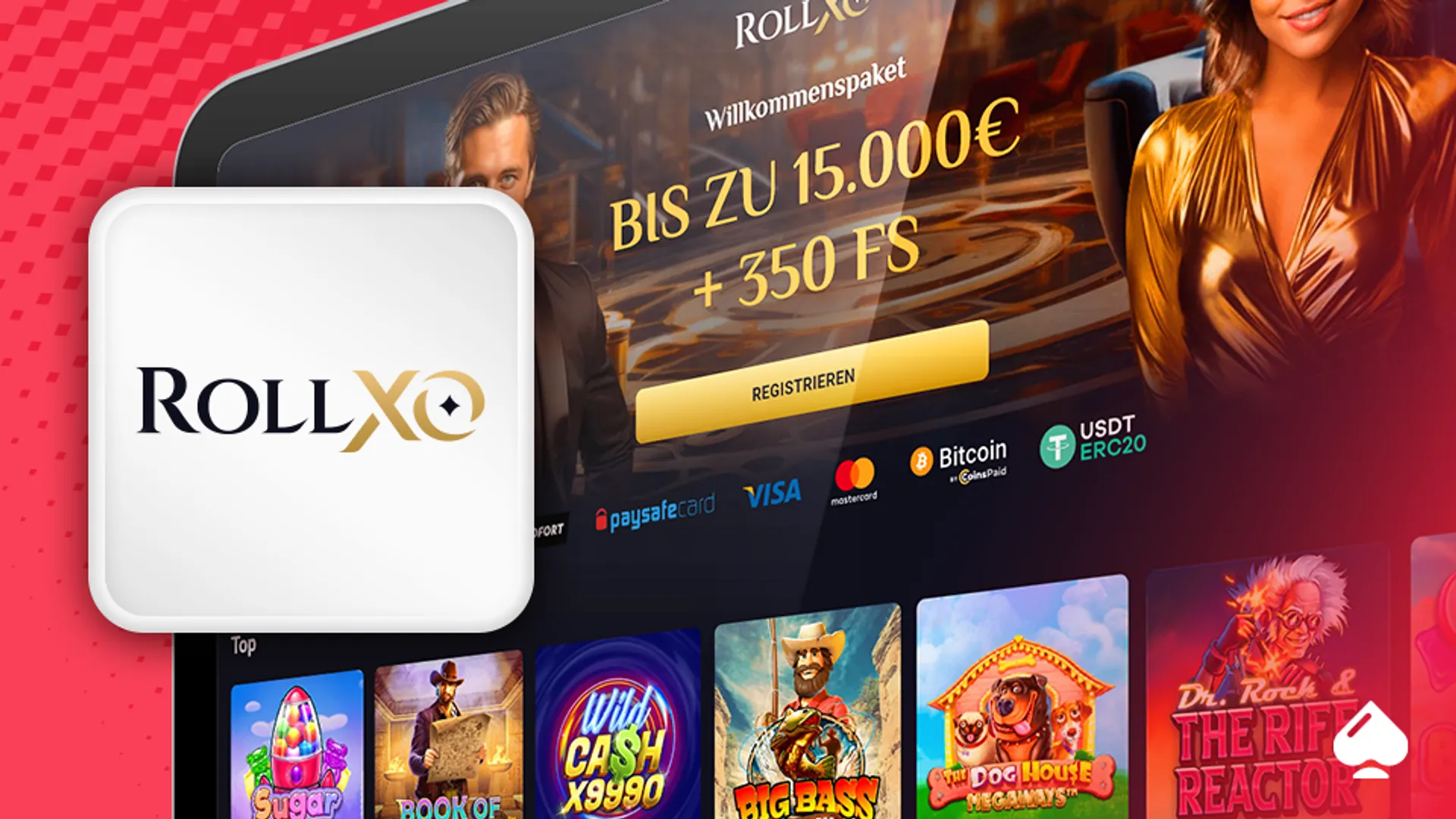 CasinoTopsOnline Rollxo Casino Willkommensbonus