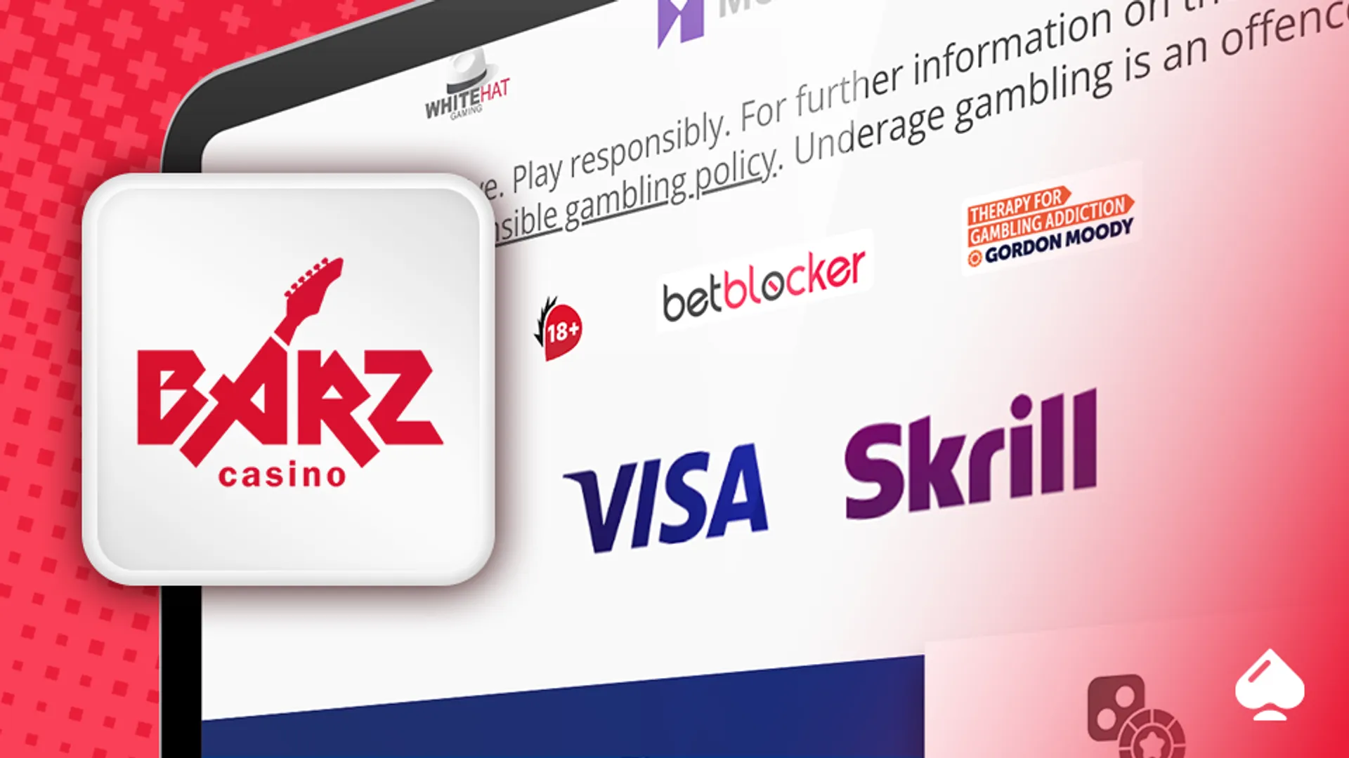 Barz Casino Payment Methods