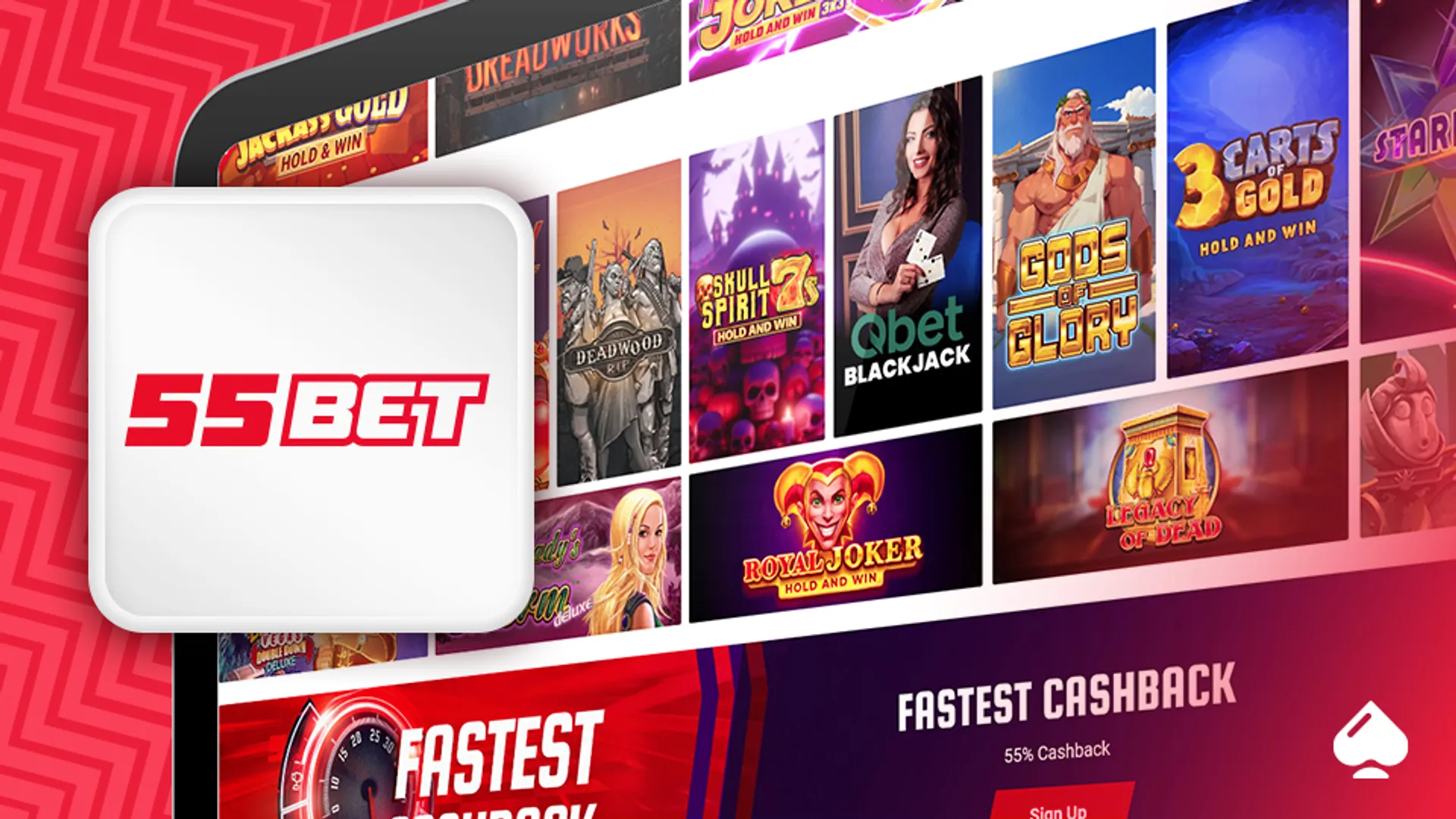 55Bet Freispiele Bonus