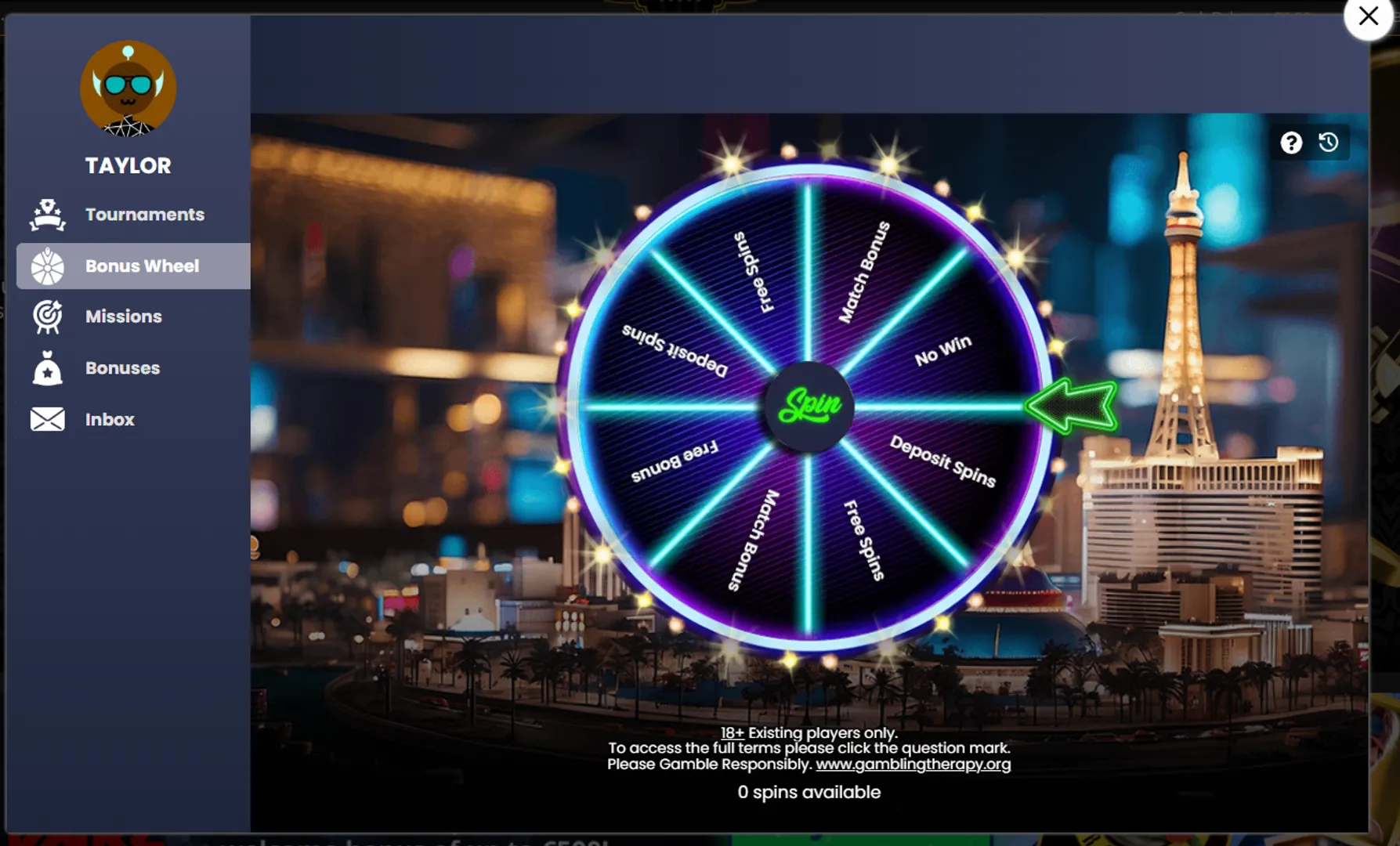 Grand Ivy bonus wheel