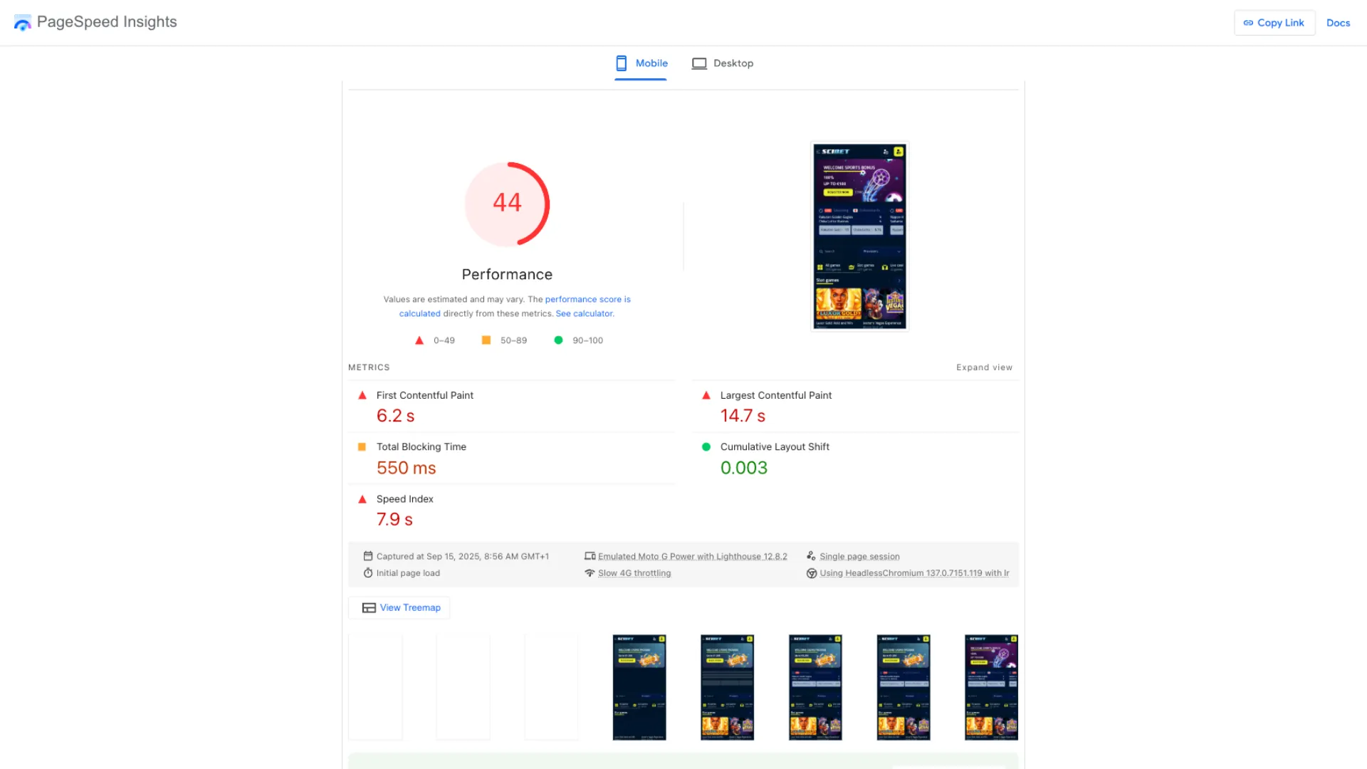 How Scibet casino performed on mobile