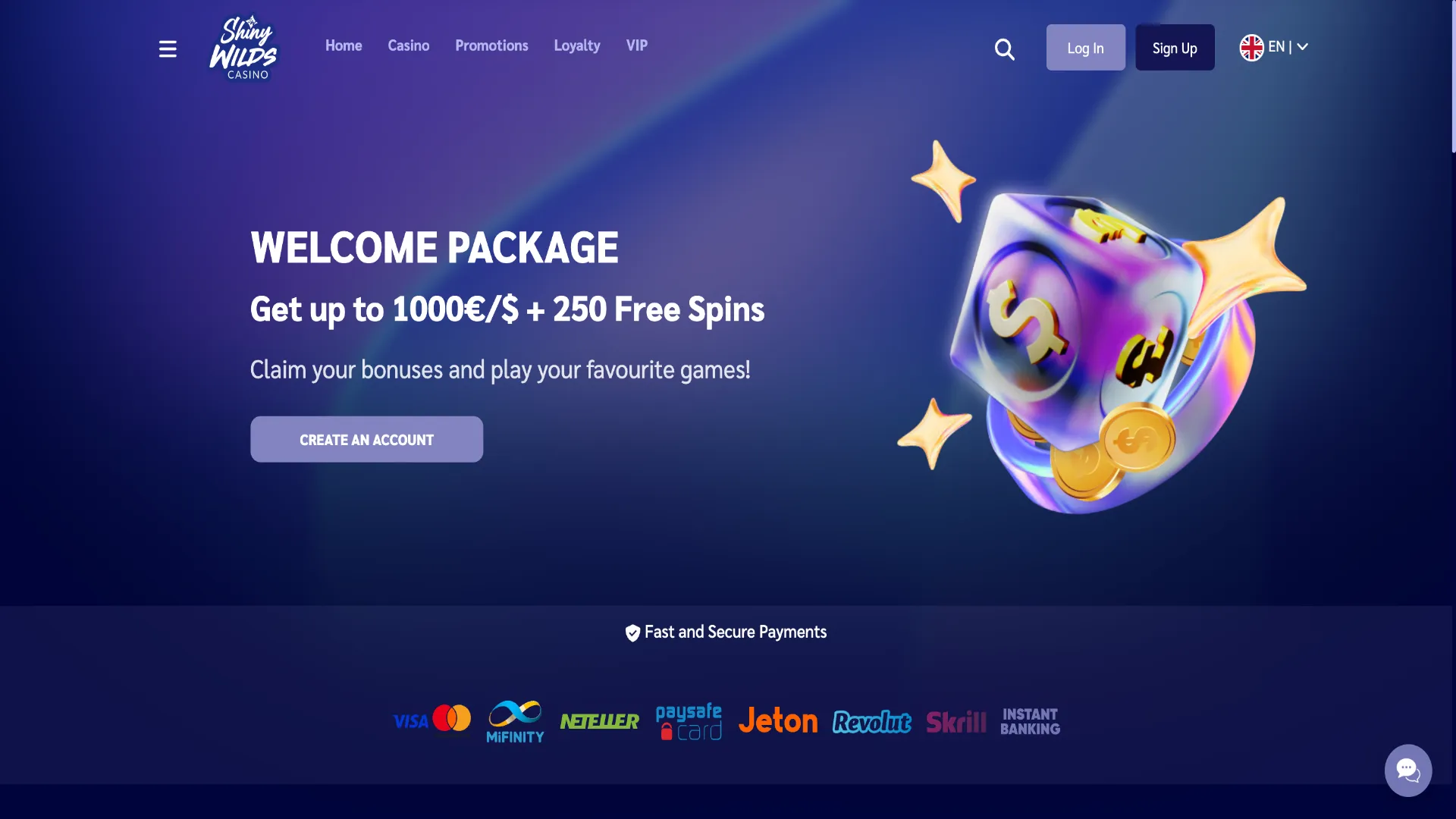 ShinyWilds sign up offer