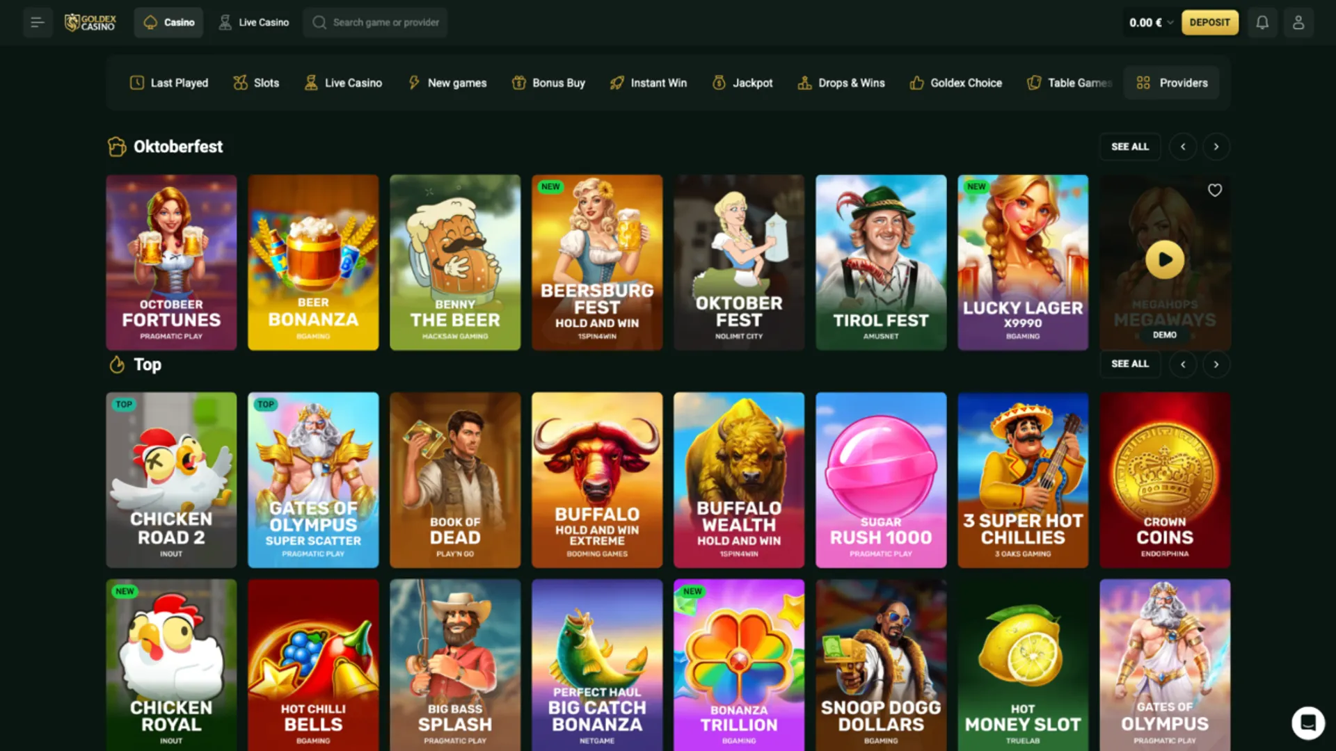 Goldex Casino Online Slot