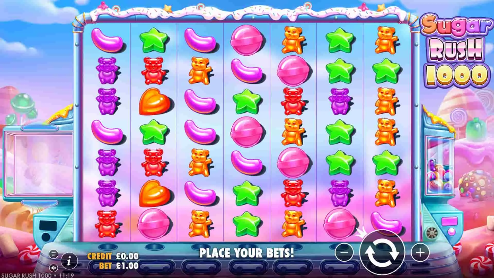 Testing the Sugar Rush 1000 with a £50 Bankroll