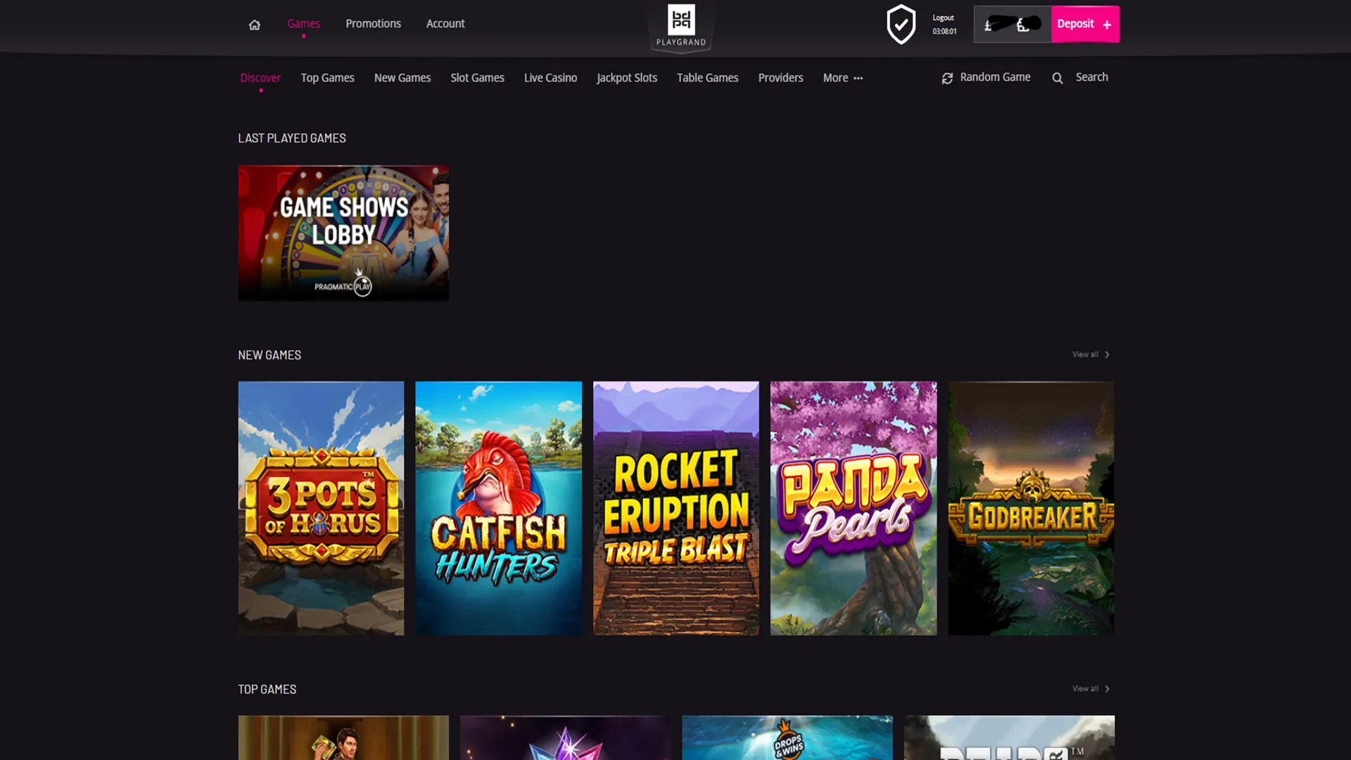 PlayGrand game generator