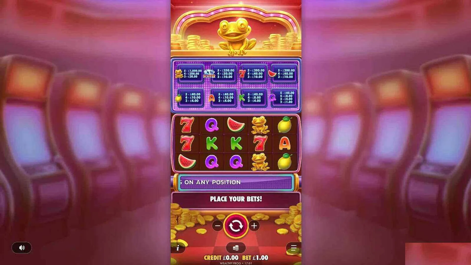 Wealthy Frog gameplay