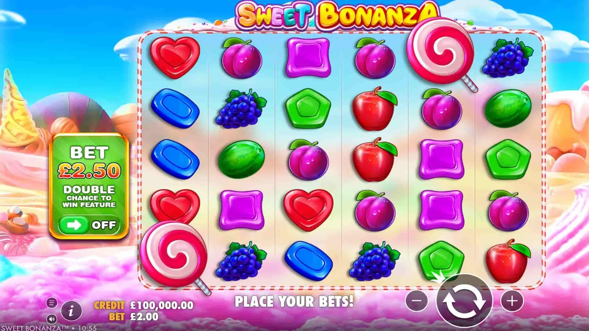 Sweet Bonanza slot theme