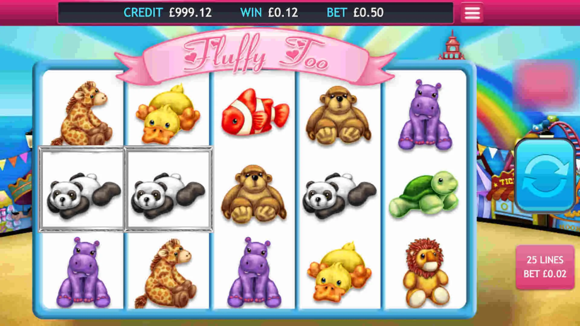 Theme and story of the Fluffy Too slot