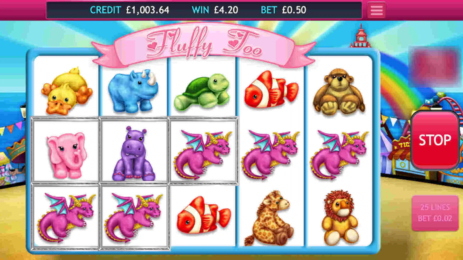 Testing the Fluffy Too slot