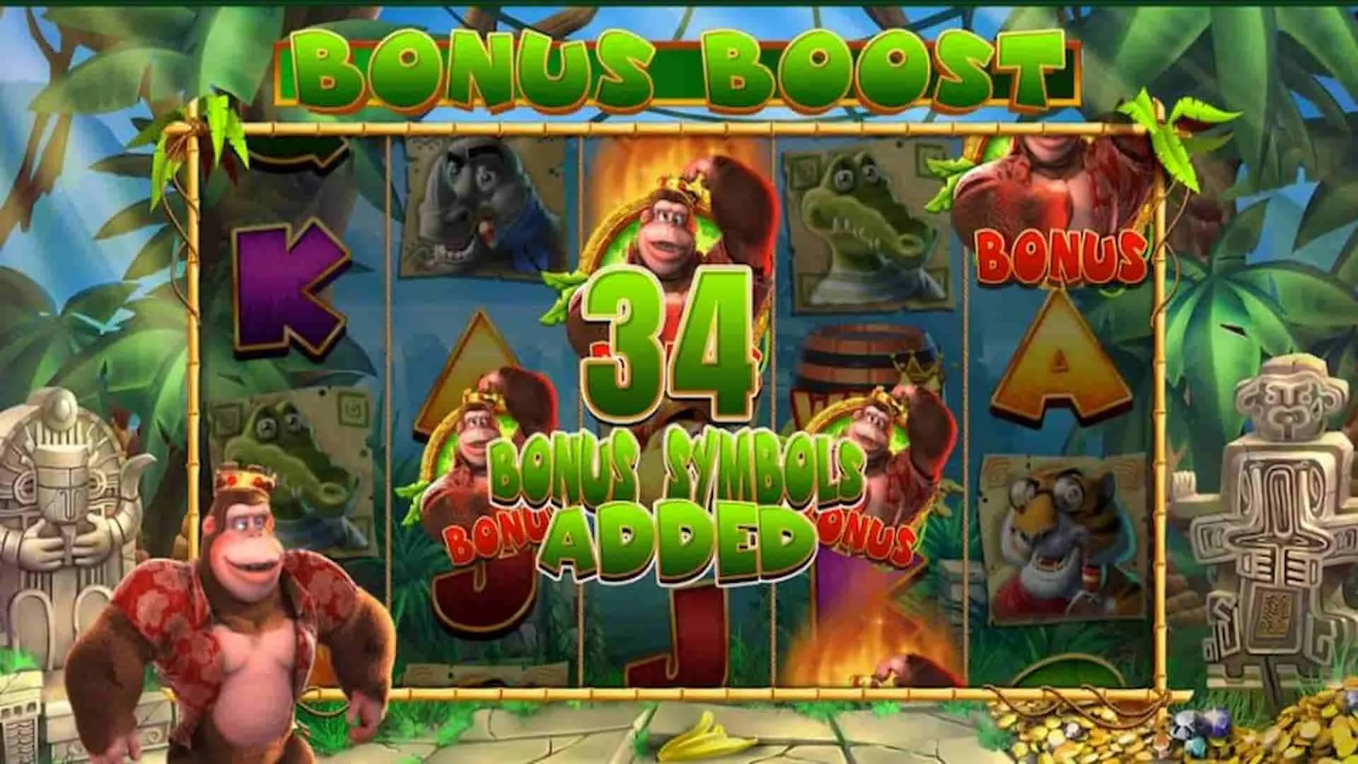 King Kong Cash slot bonus boost