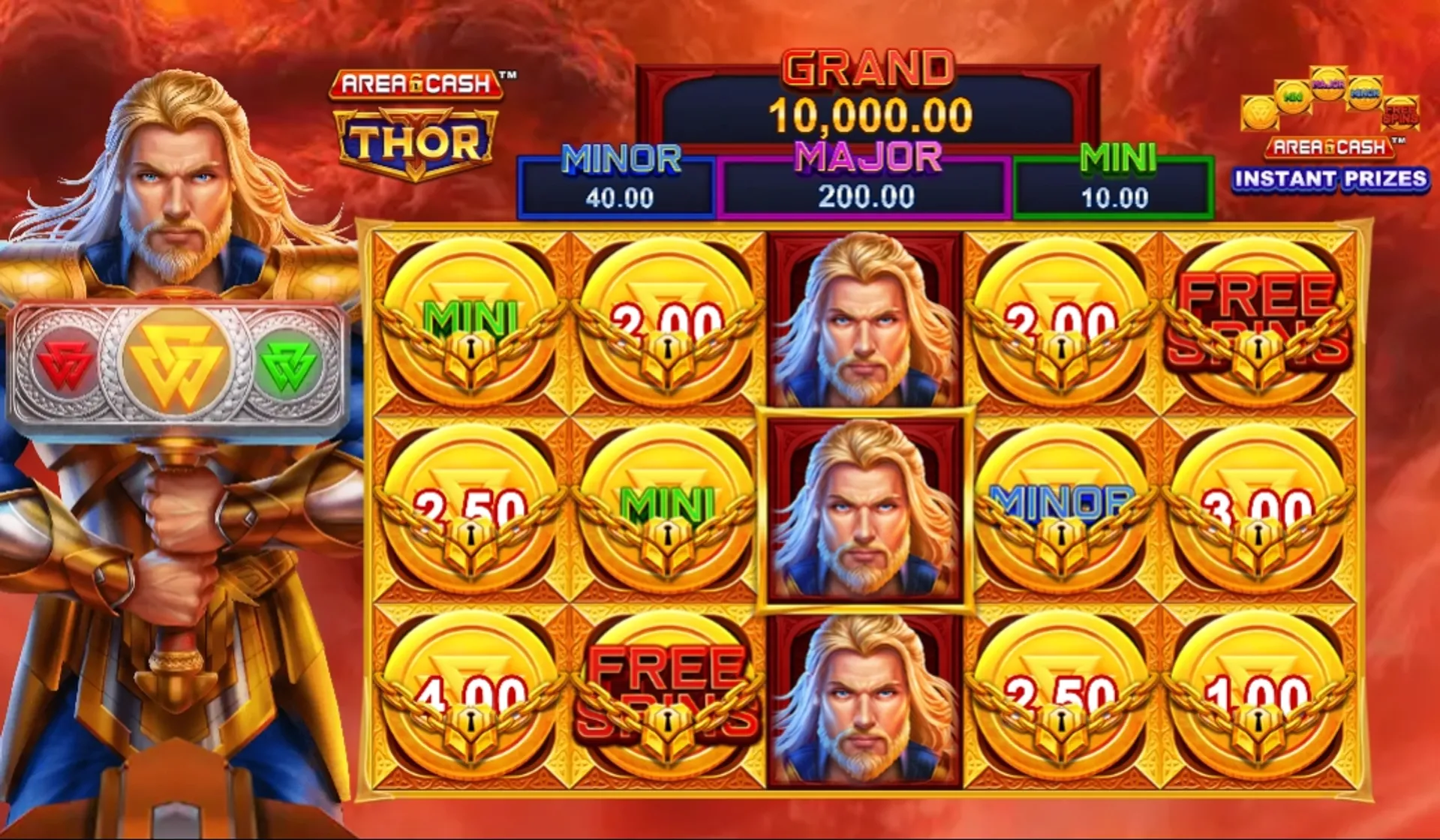 Area Cash Thor Slot