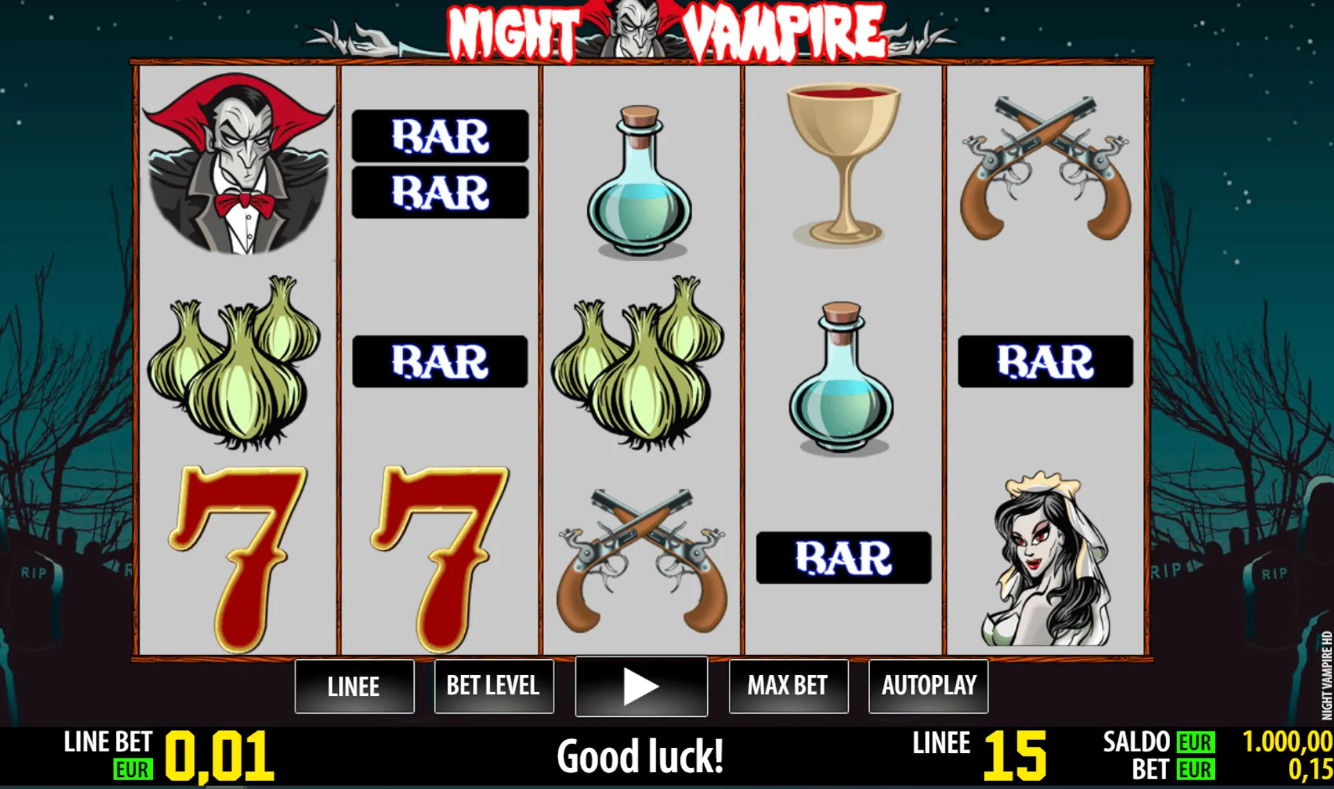 Slot night vampire