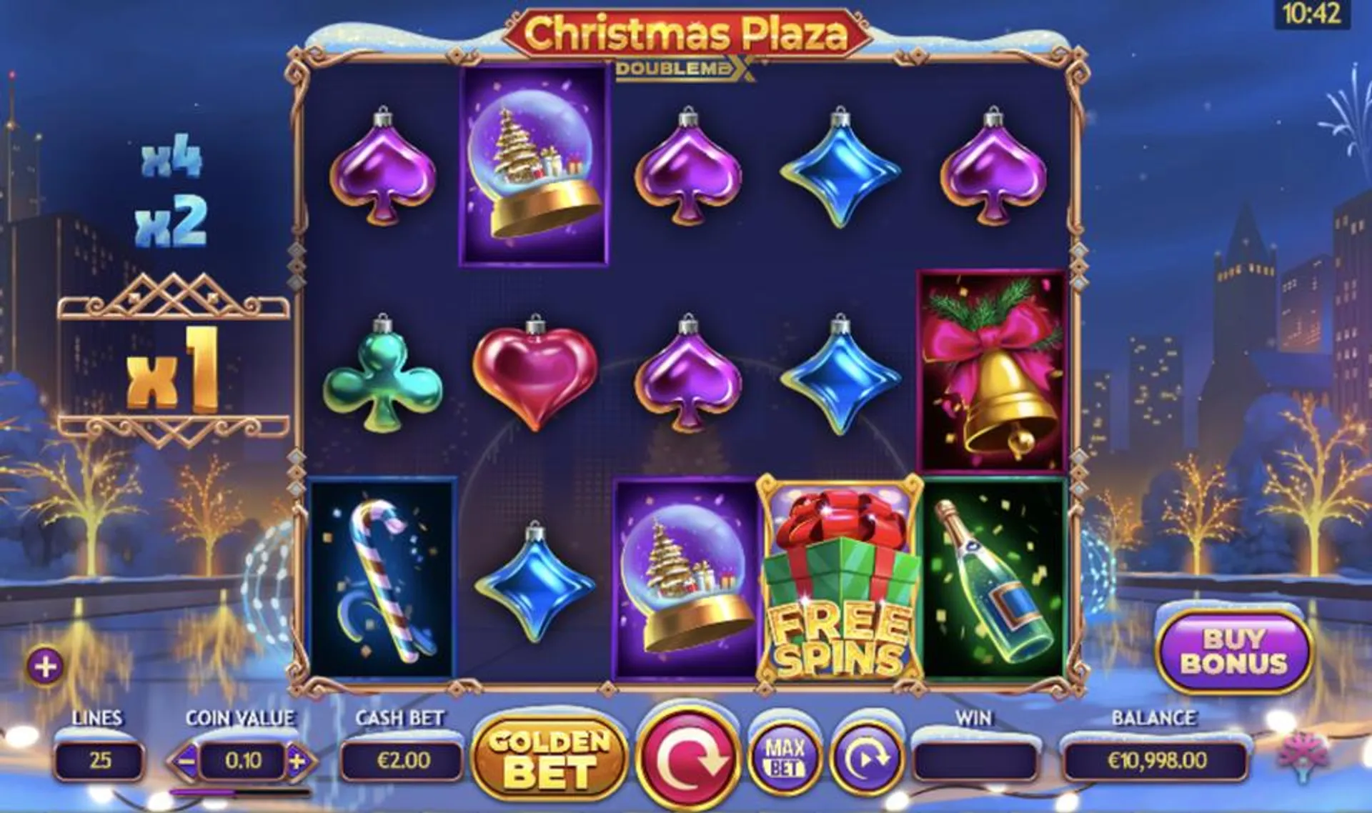 Christmas Plaza Doublemax kostenlos spielen