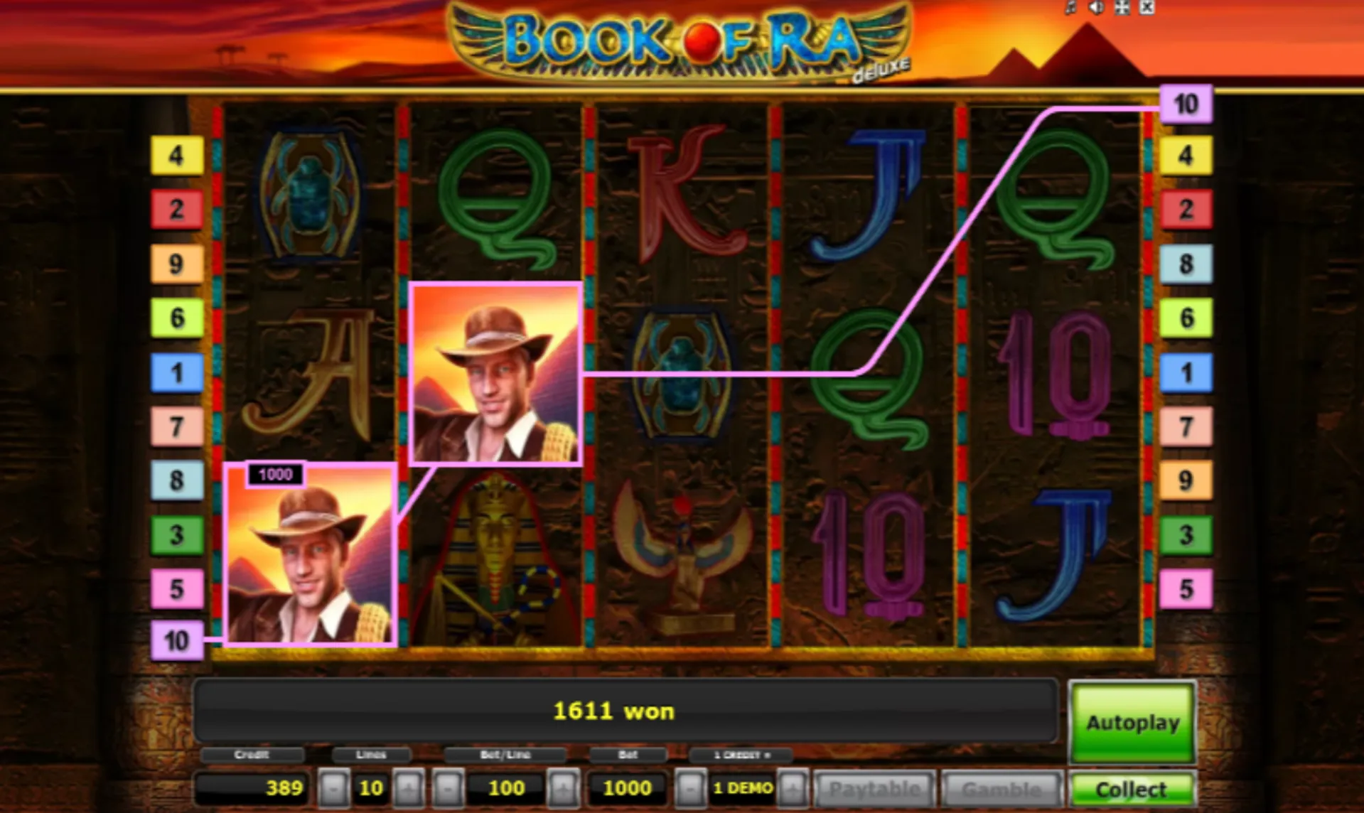 dois scatters em book of ra