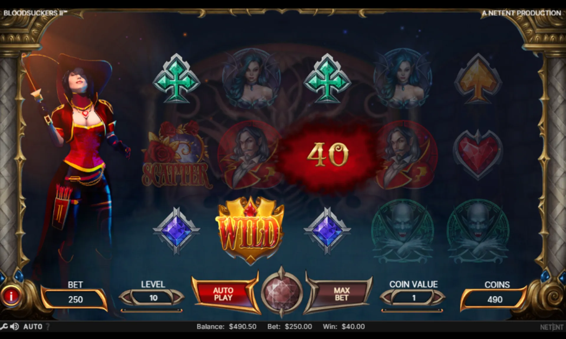 combinação com wild em blood suckers 2