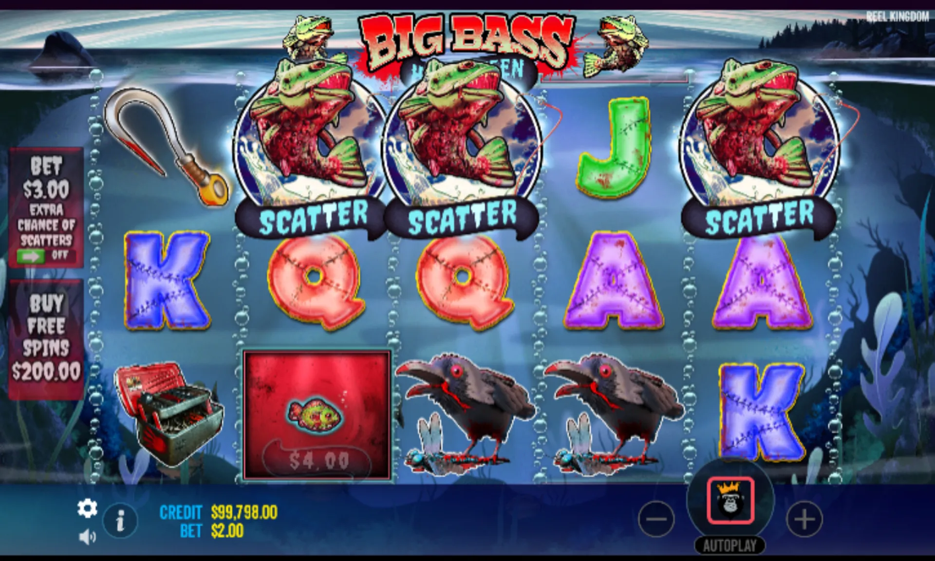 3 scartters em big bass halloween