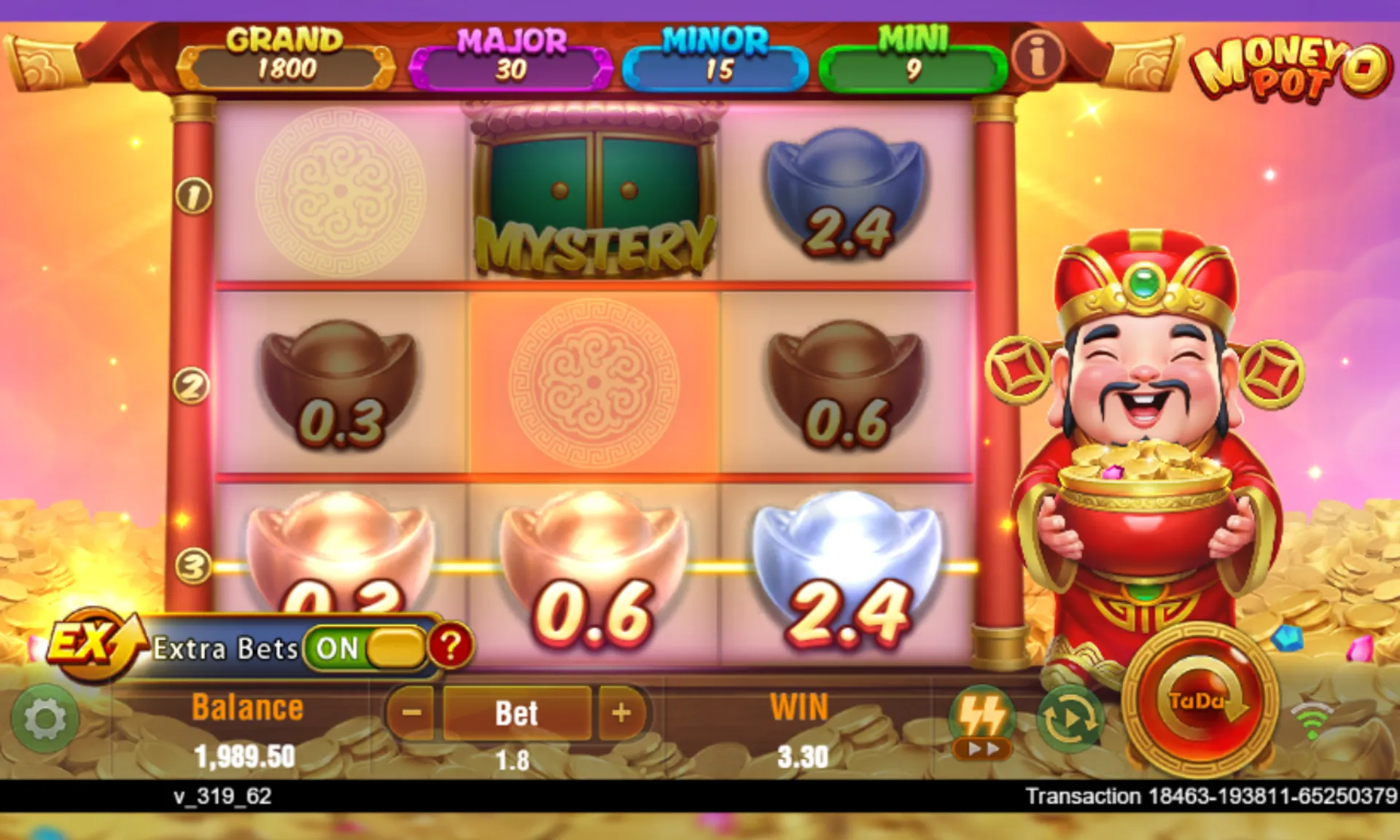 ganho simples em money pot