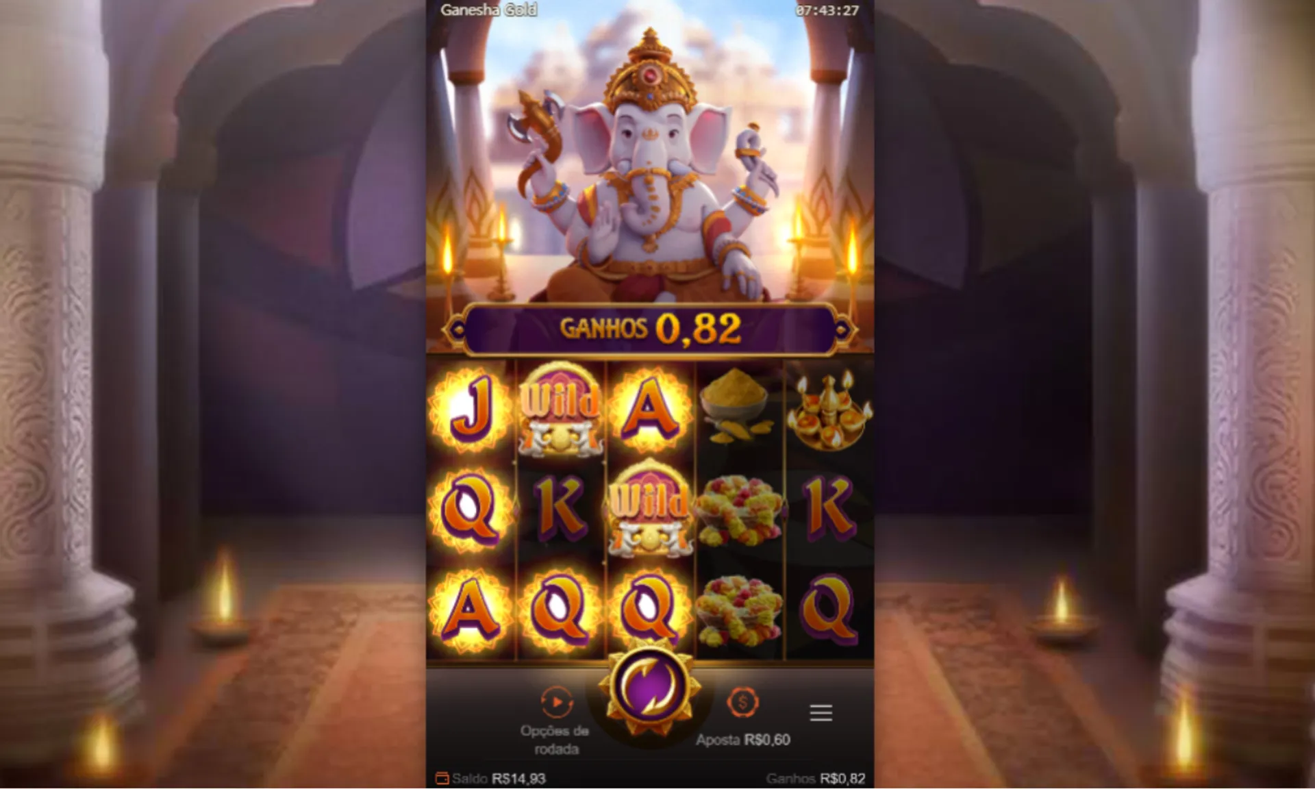 ganho múltiplo em ganesha gold
